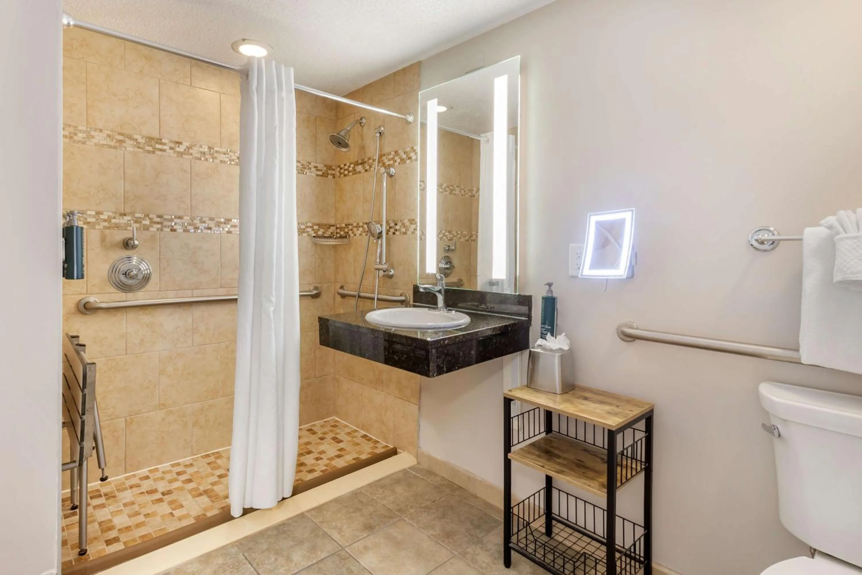 Bathroom in Hilton Grand Vacations Club Anderson Ocean Myrtle Beach