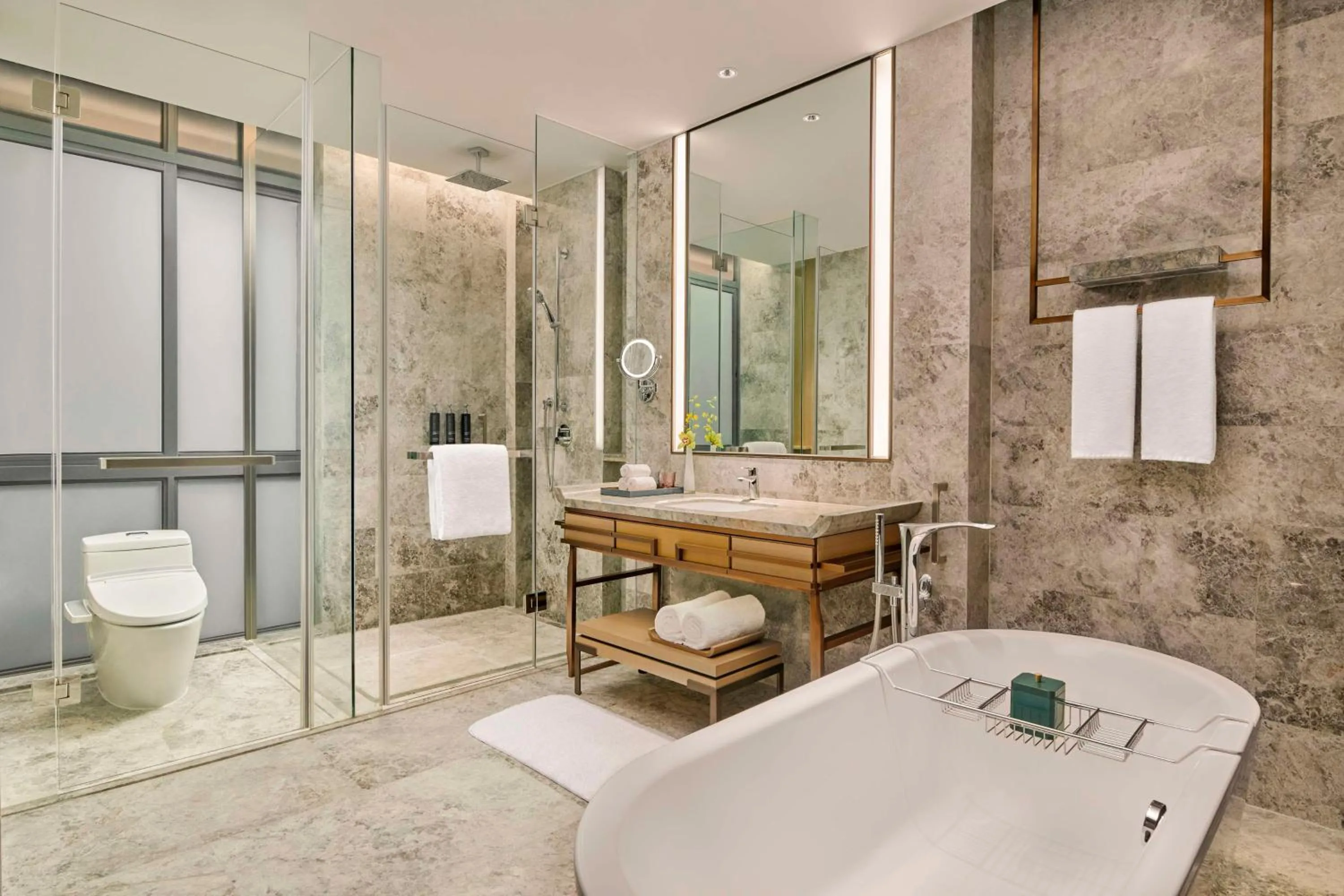 Bathroom in Hilton Shanghai Fengxian