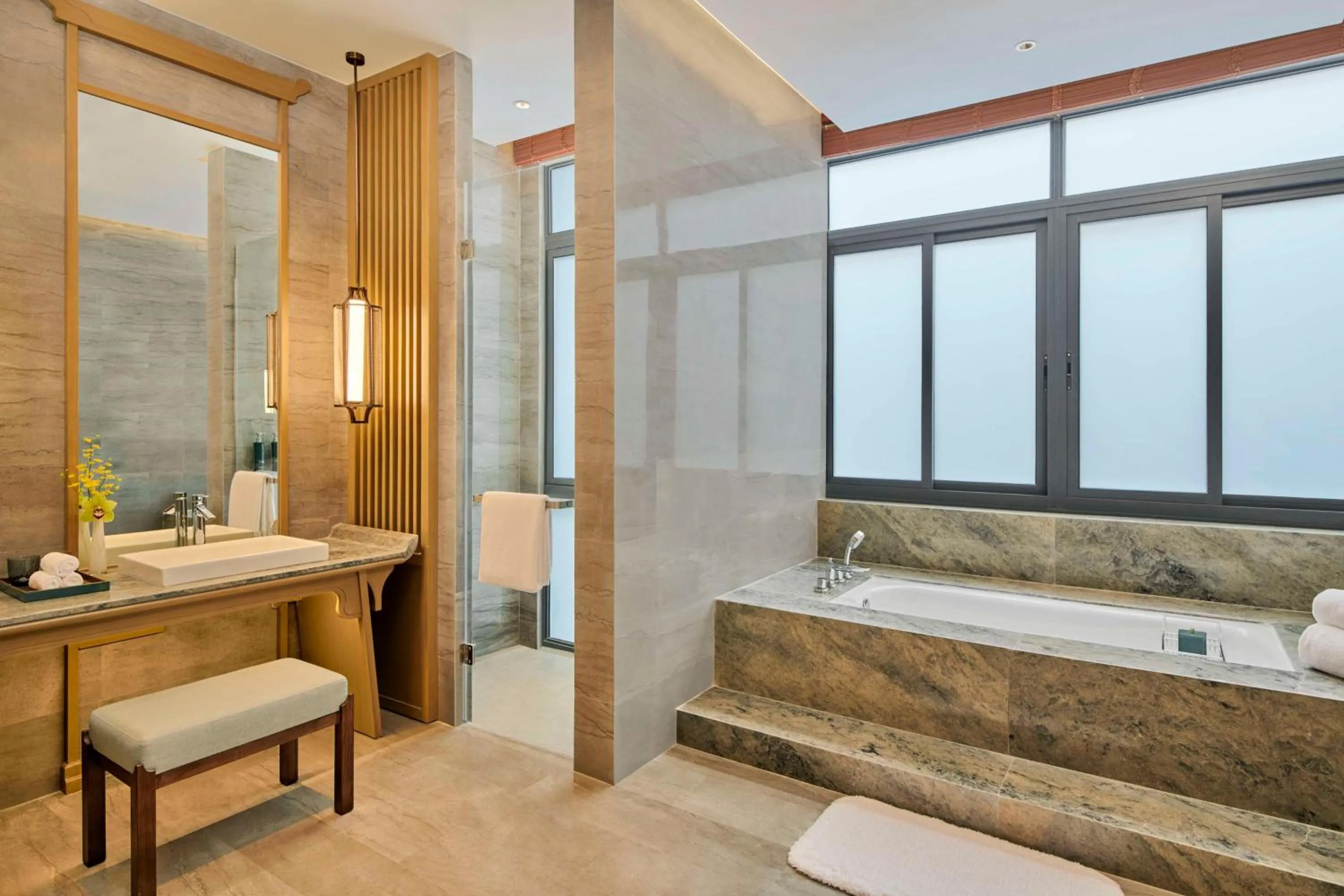 Bathroom in Hilton Shanghai Fengxian