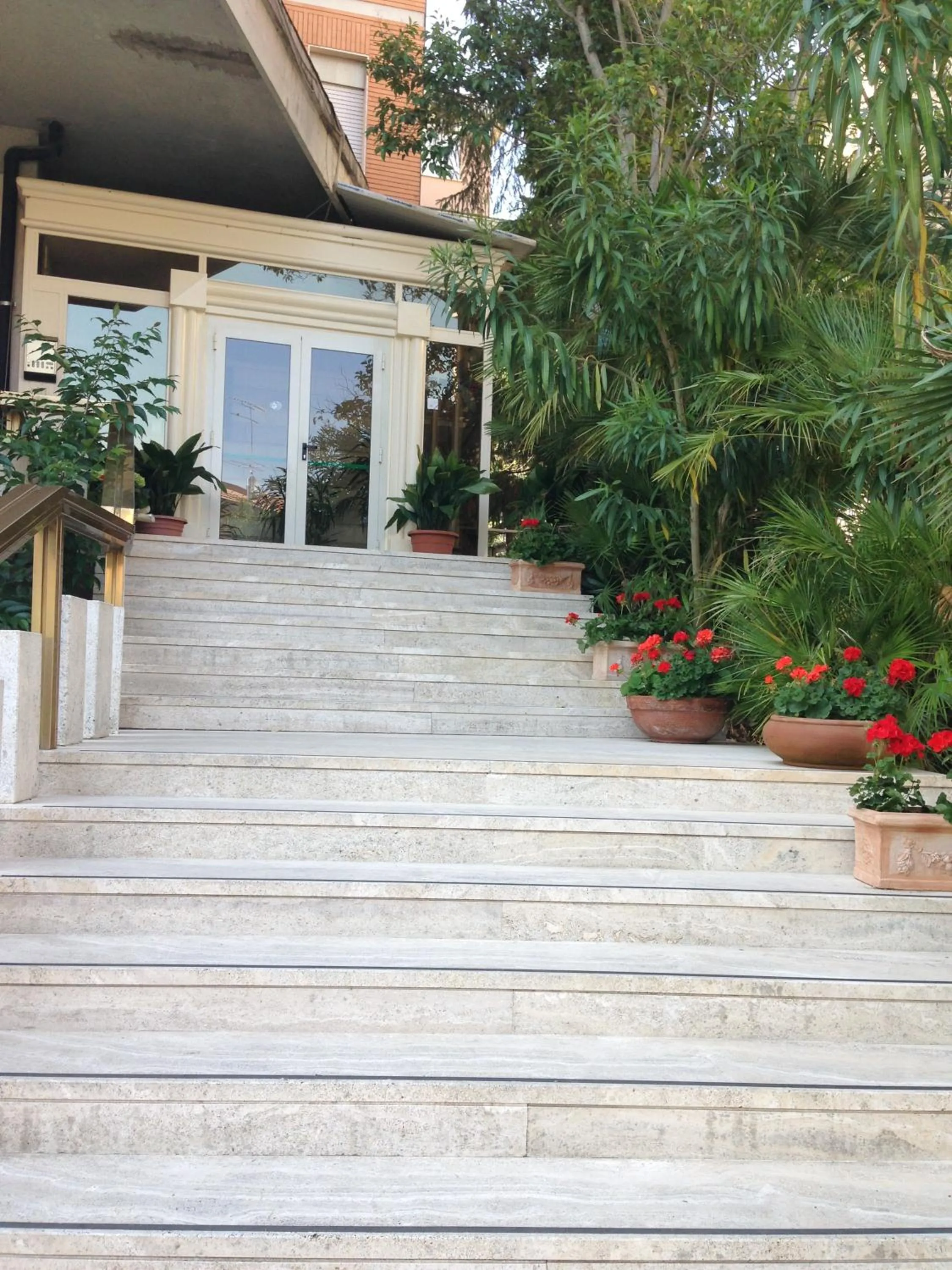 Garden in Hotel President