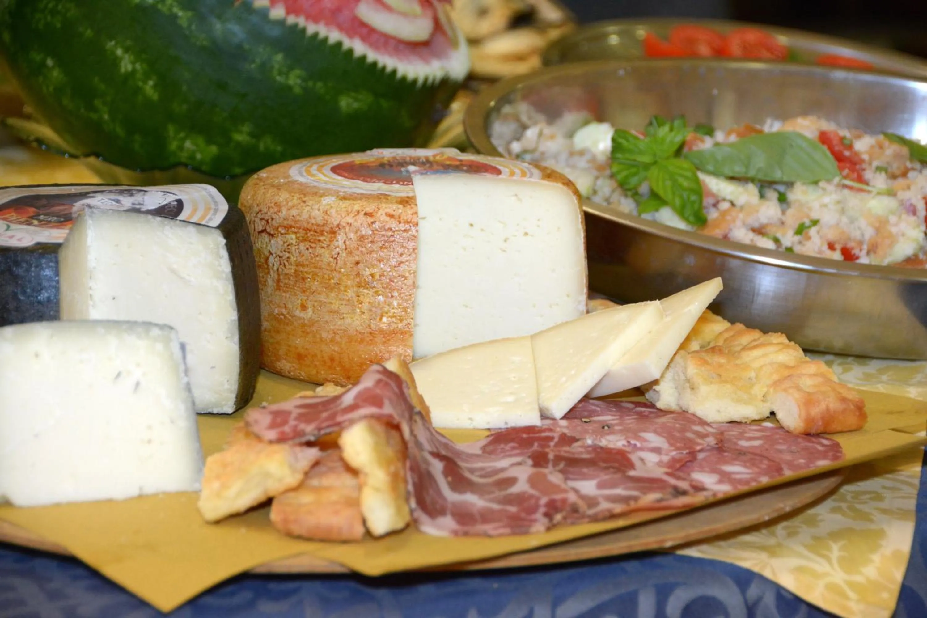 Food close-up in Hotel President