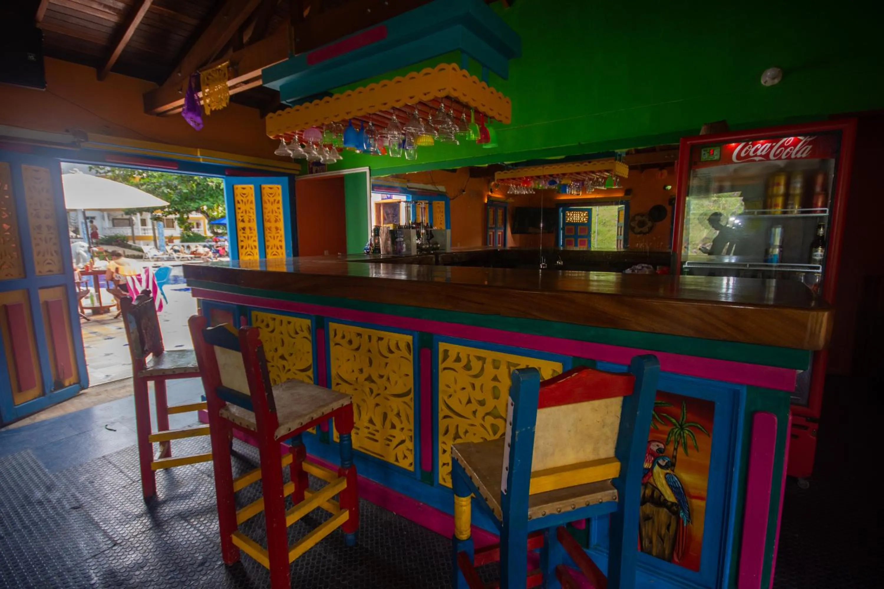 Lounge or bar in Hotel Posada San Sebastian