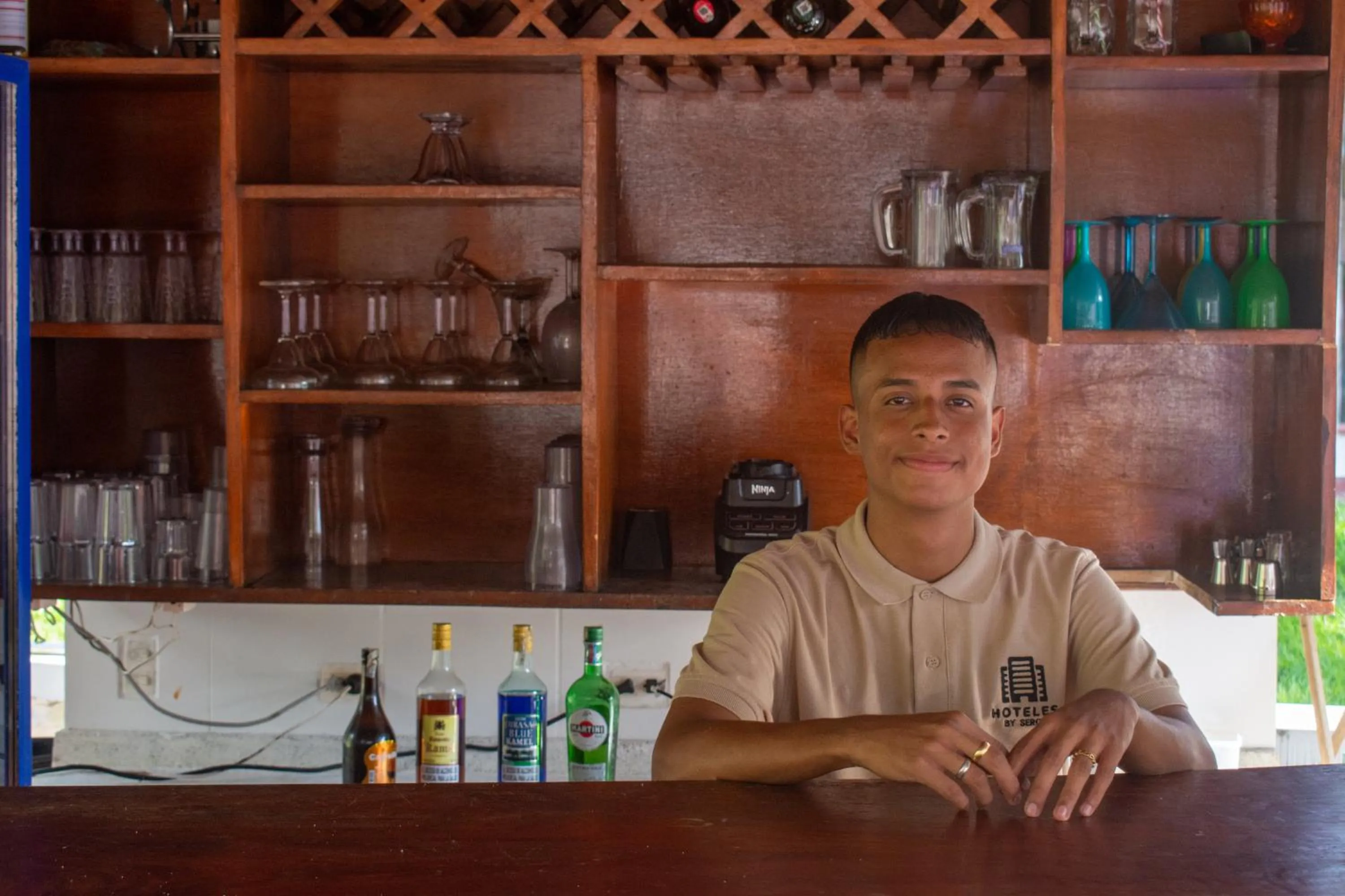 Lounge or bar in Hotel Posada San Sebastian