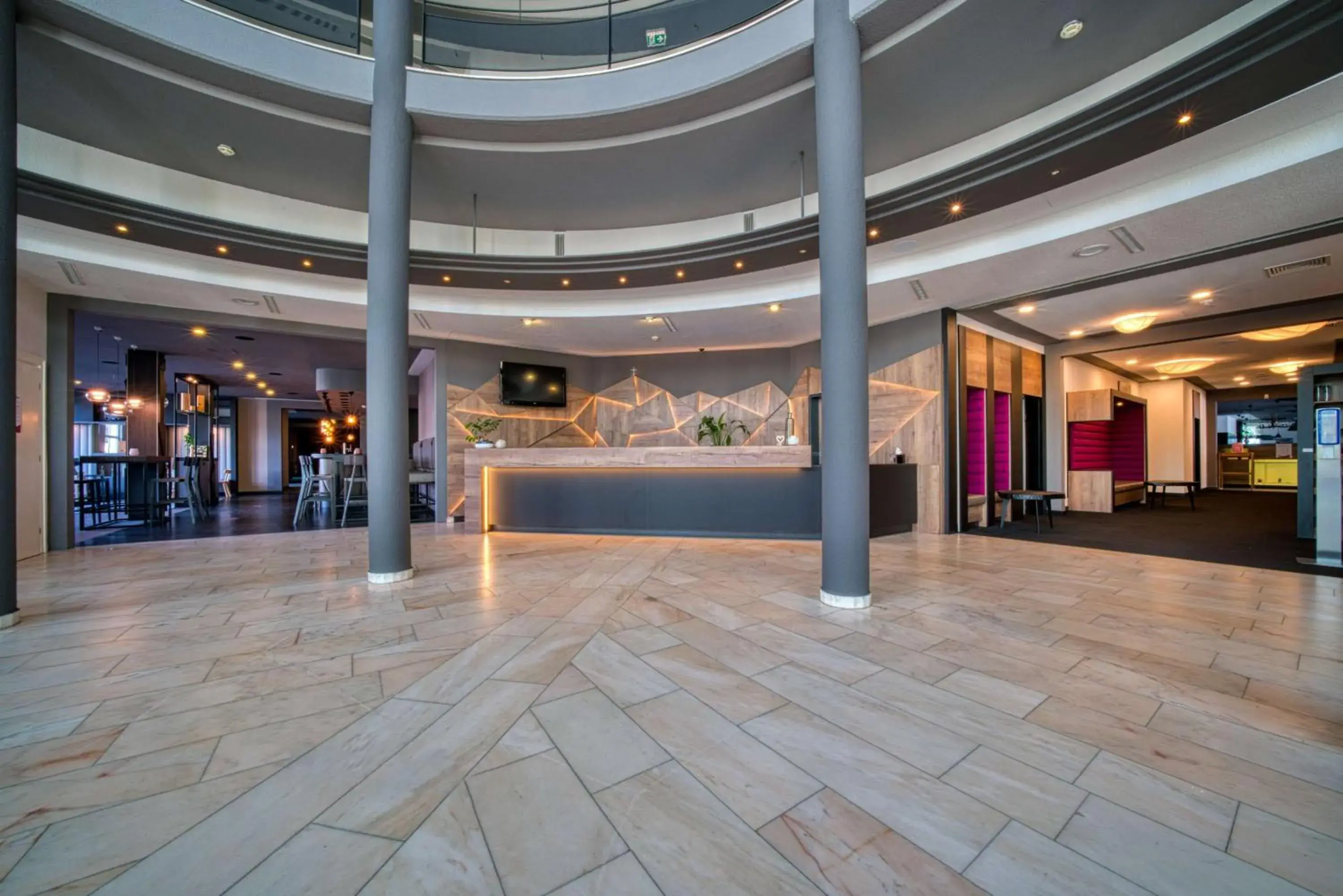 Lobby or reception in FourSide Hotel Salzburg Messe, Trademark Collection by Wyndham Lobby or reception in FourSide Hotel Salzburg Messe, Trademark Collection by Wyndham