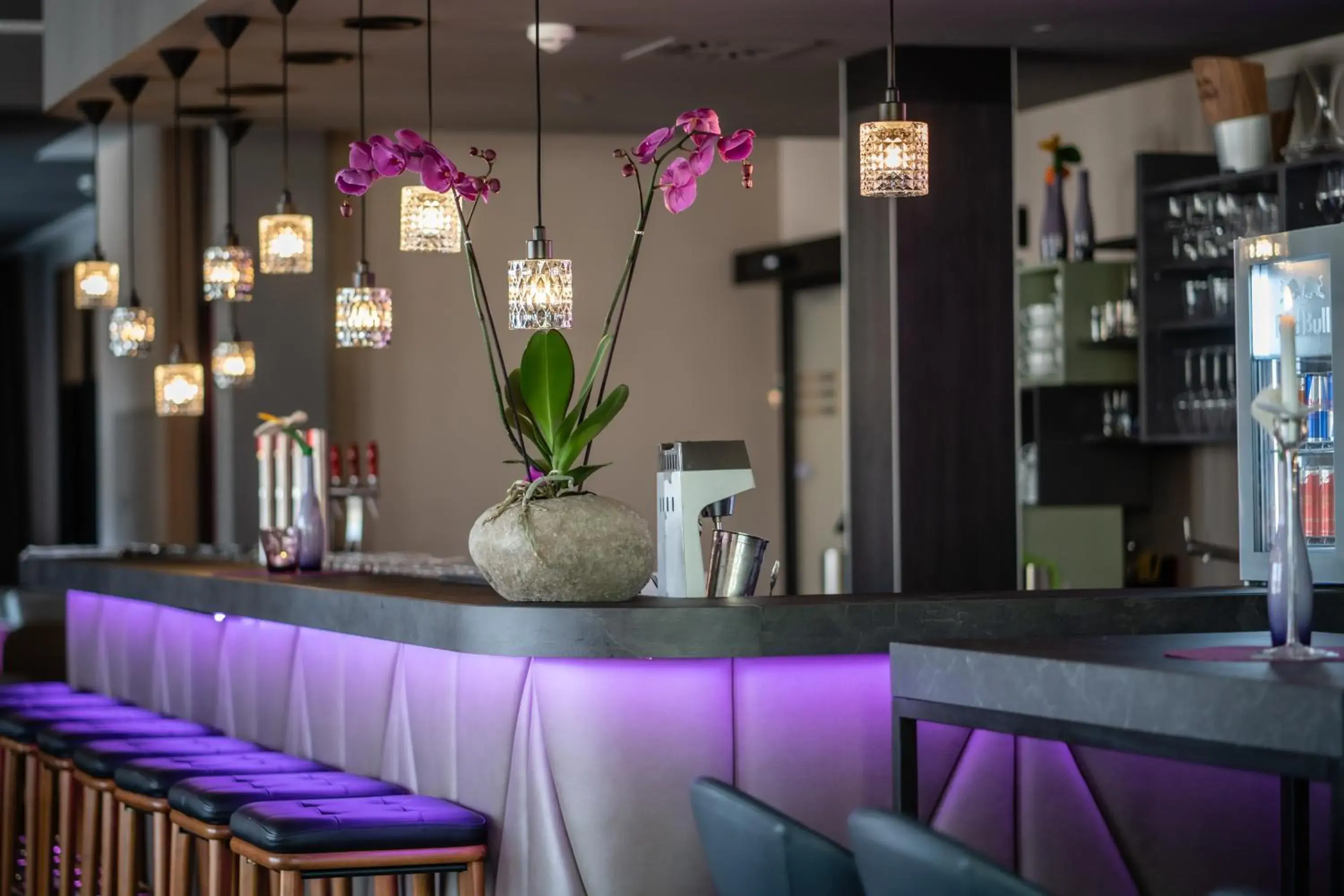 Lounge or bar in FourSide Hotel Salzburg Messe, Trademark Collection by Wyndham Lounge or bar in FourSide Hotel Salzburg Messe, Trademark Collection by Wyndham