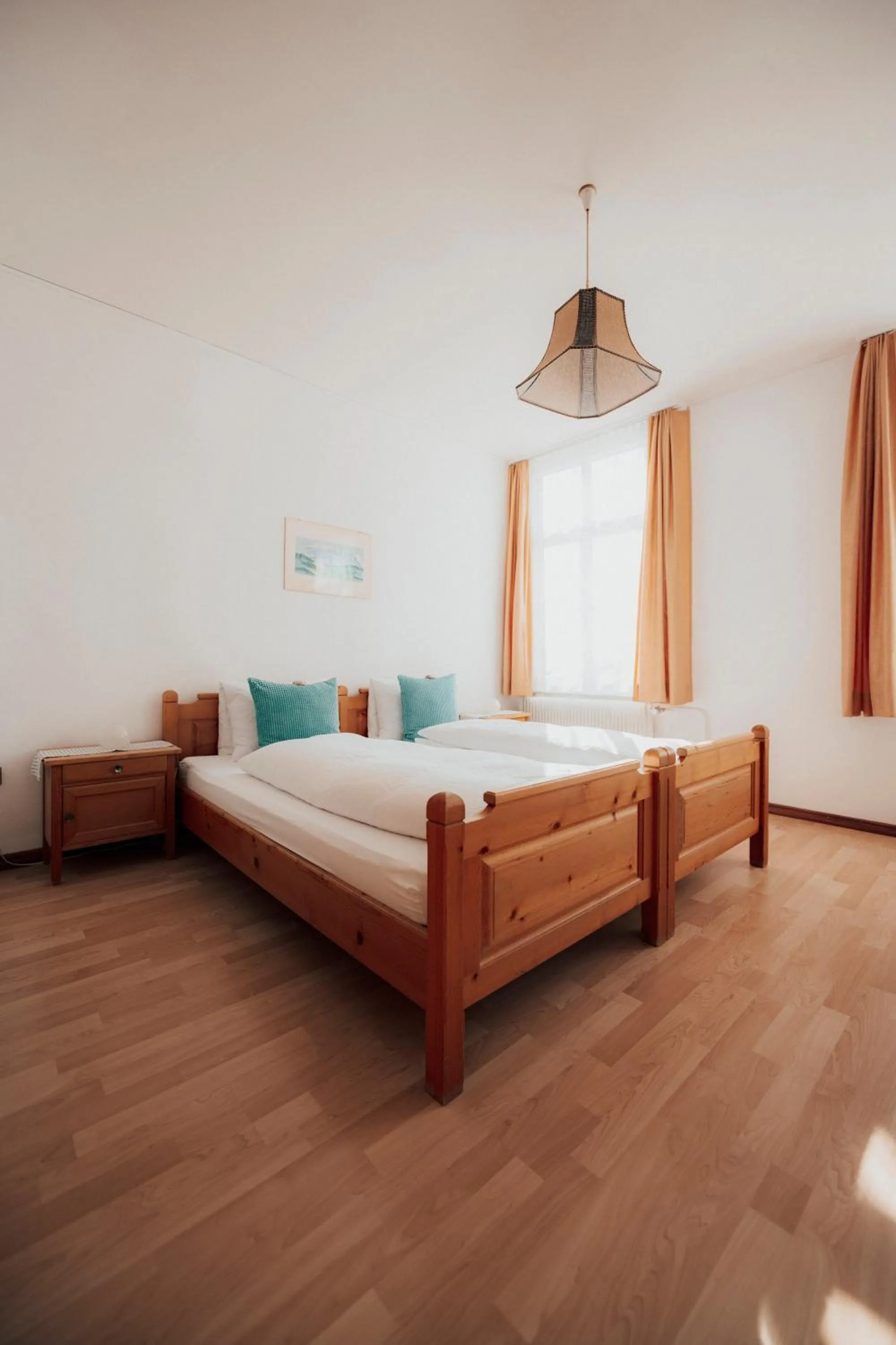 Bed in Hotel Krone Gais