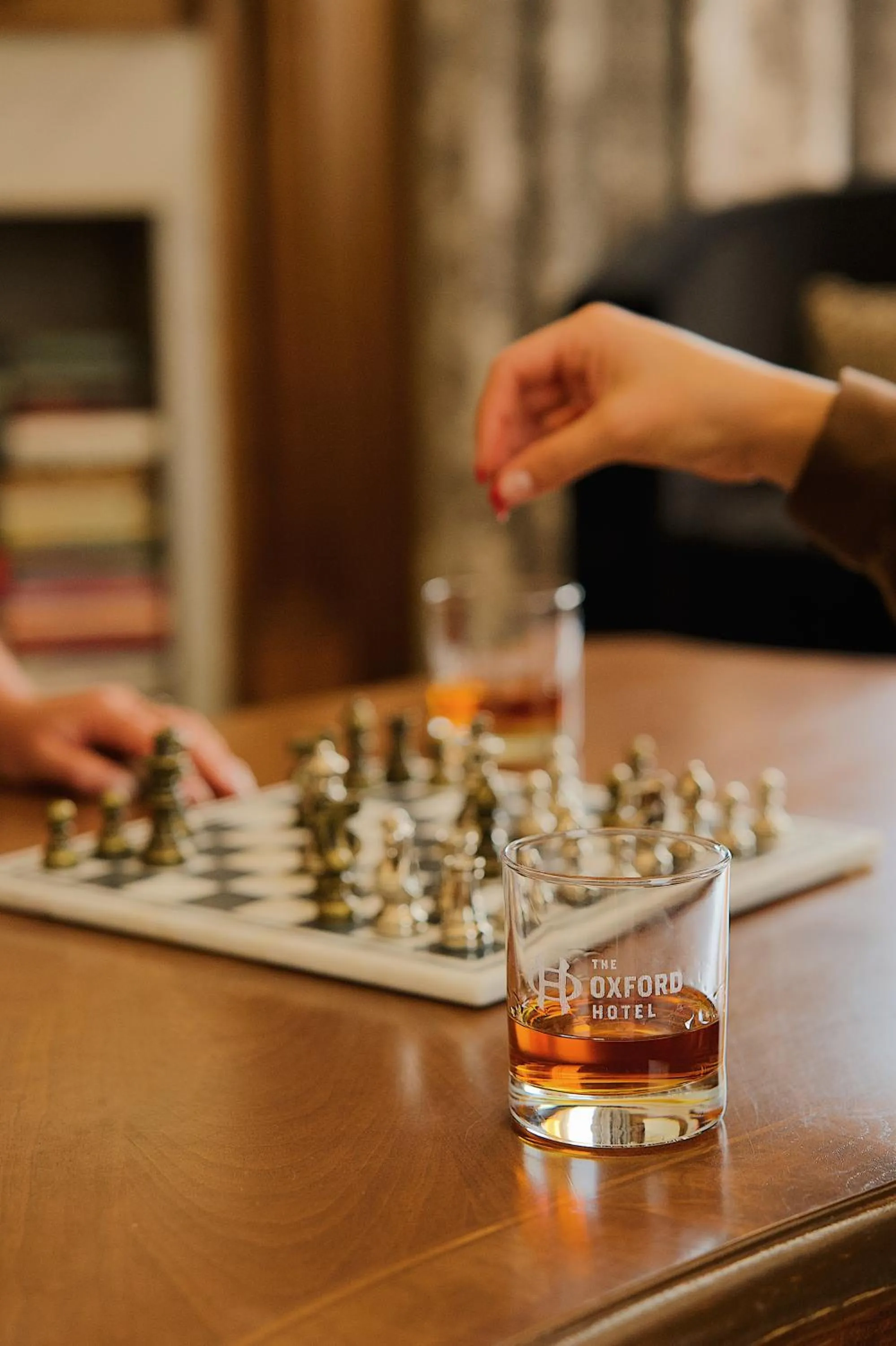 Food and drinks in The Oxford Hotel