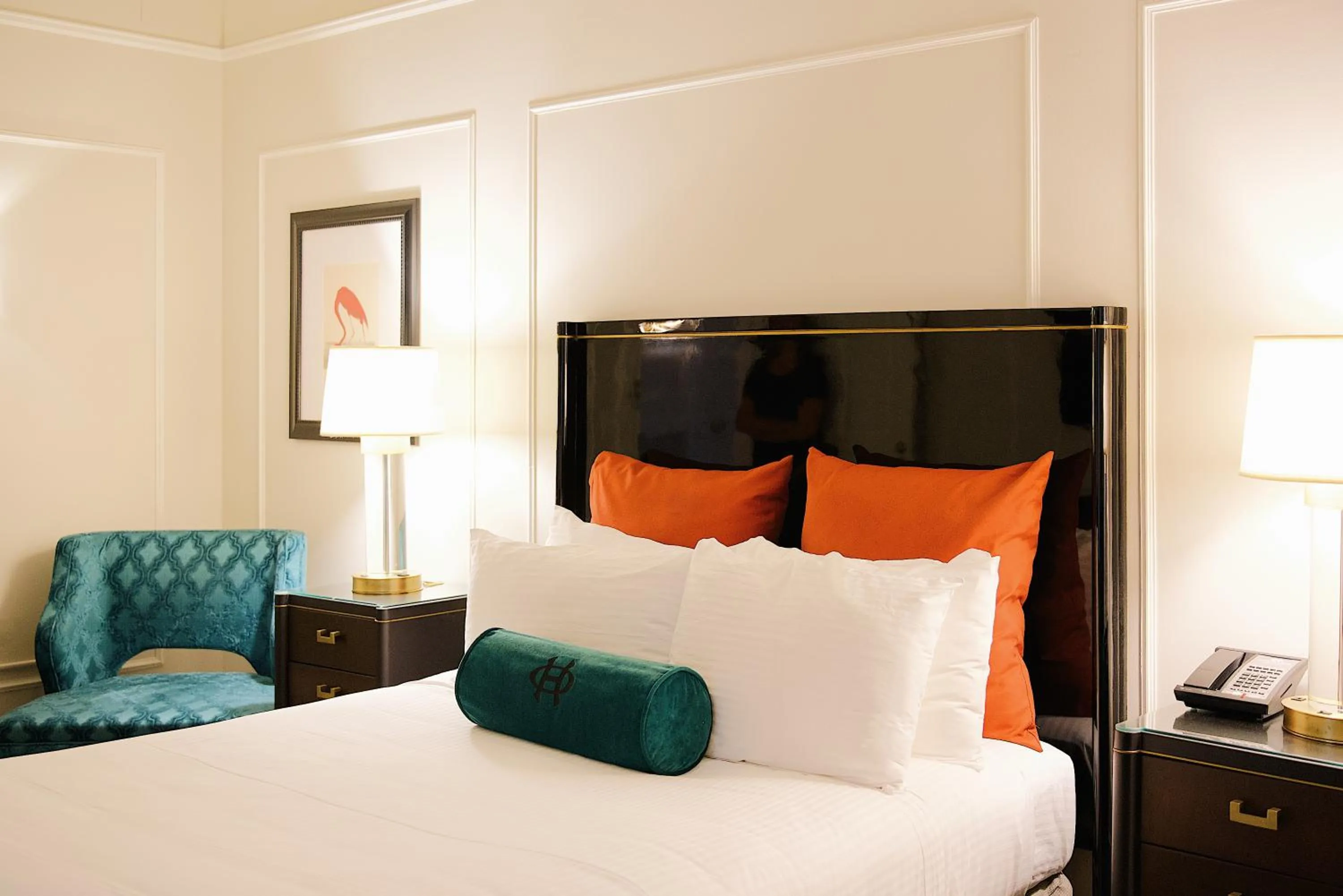 Bed in The Oxford Hotel