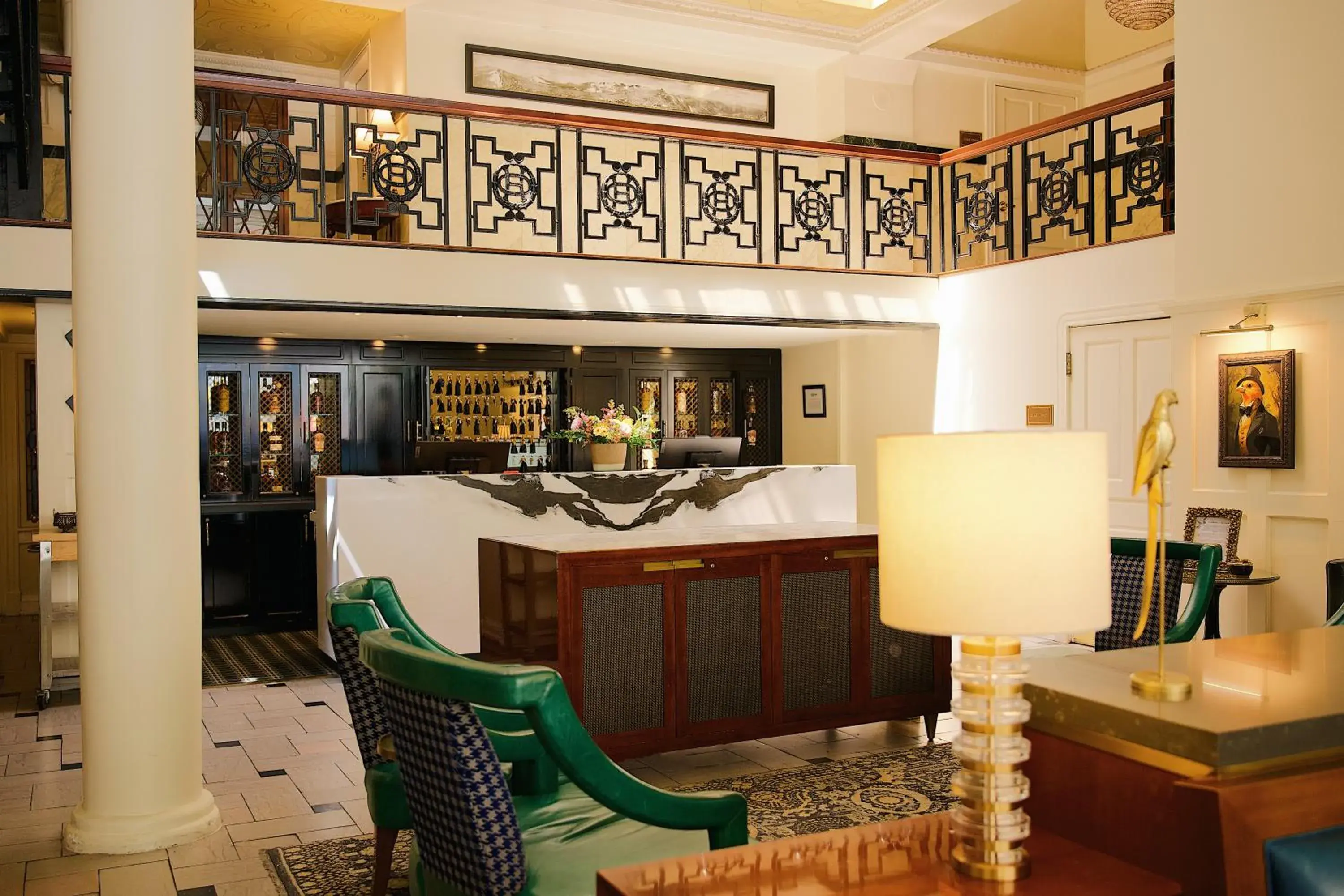 Lobby or reception in The Oxford Hotel Lobby or reception in The Oxford Hotel