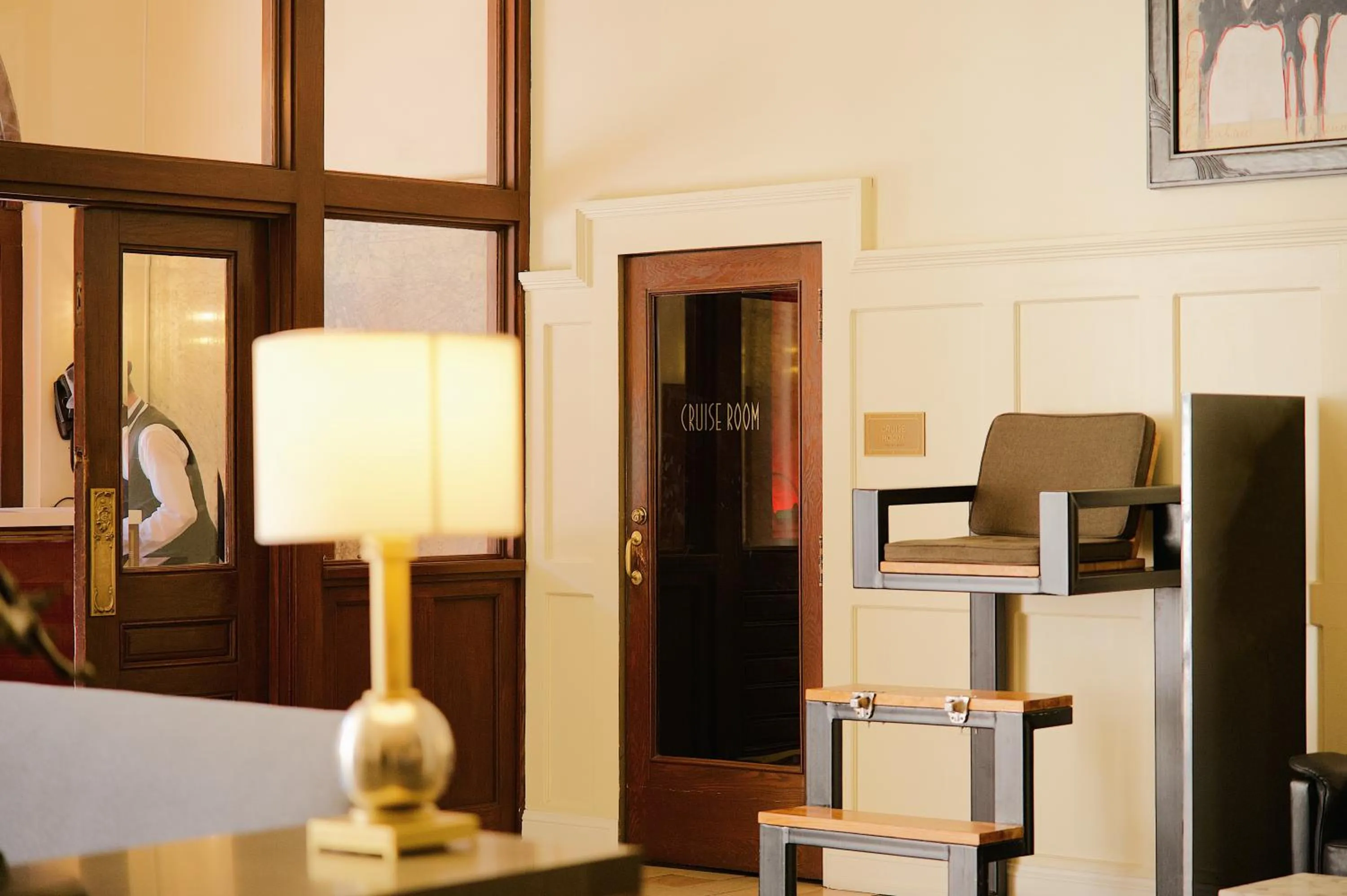 Seating area in The Oxford Hotel