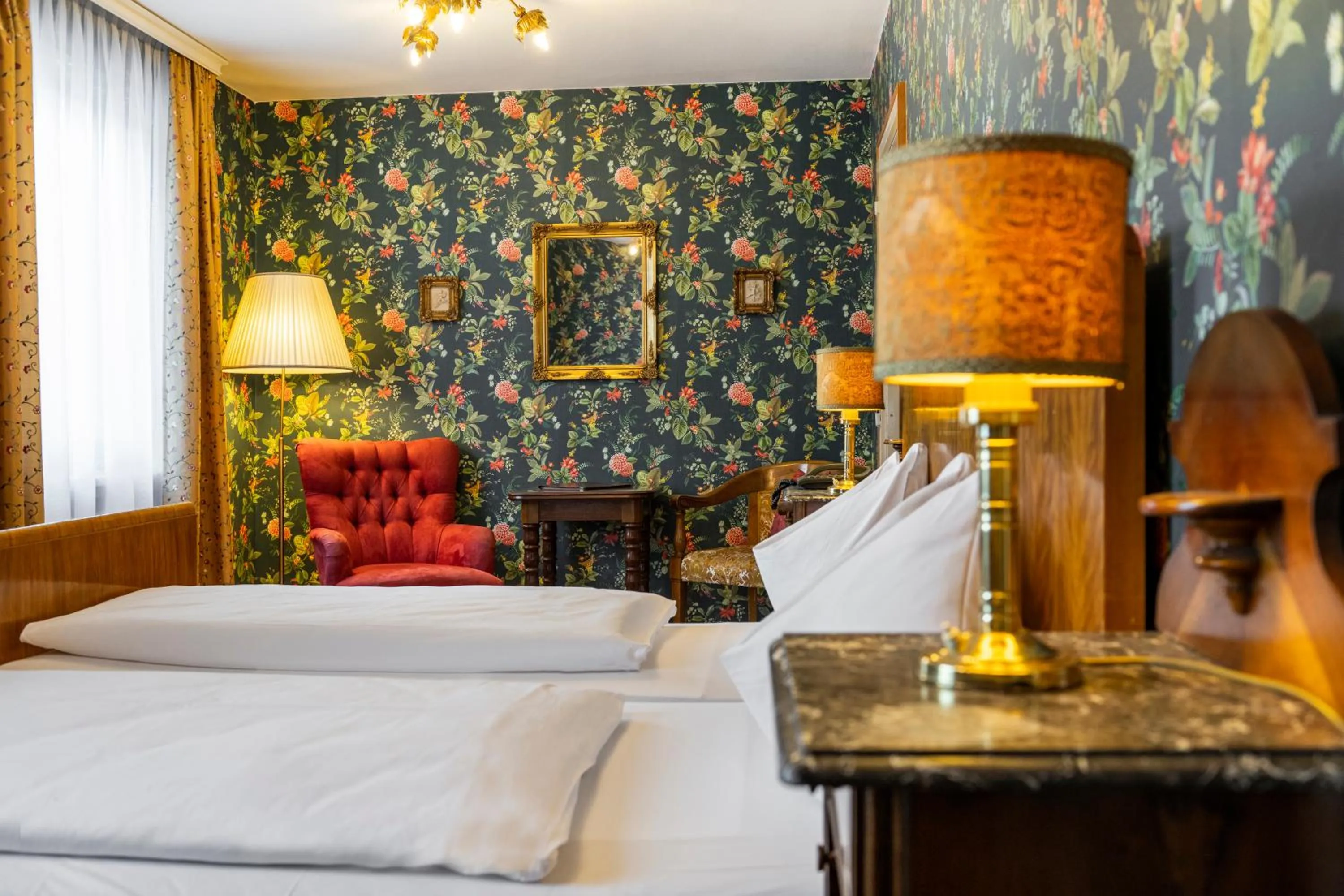 Bed in Villa Excelsior Hotel & Kurhaus