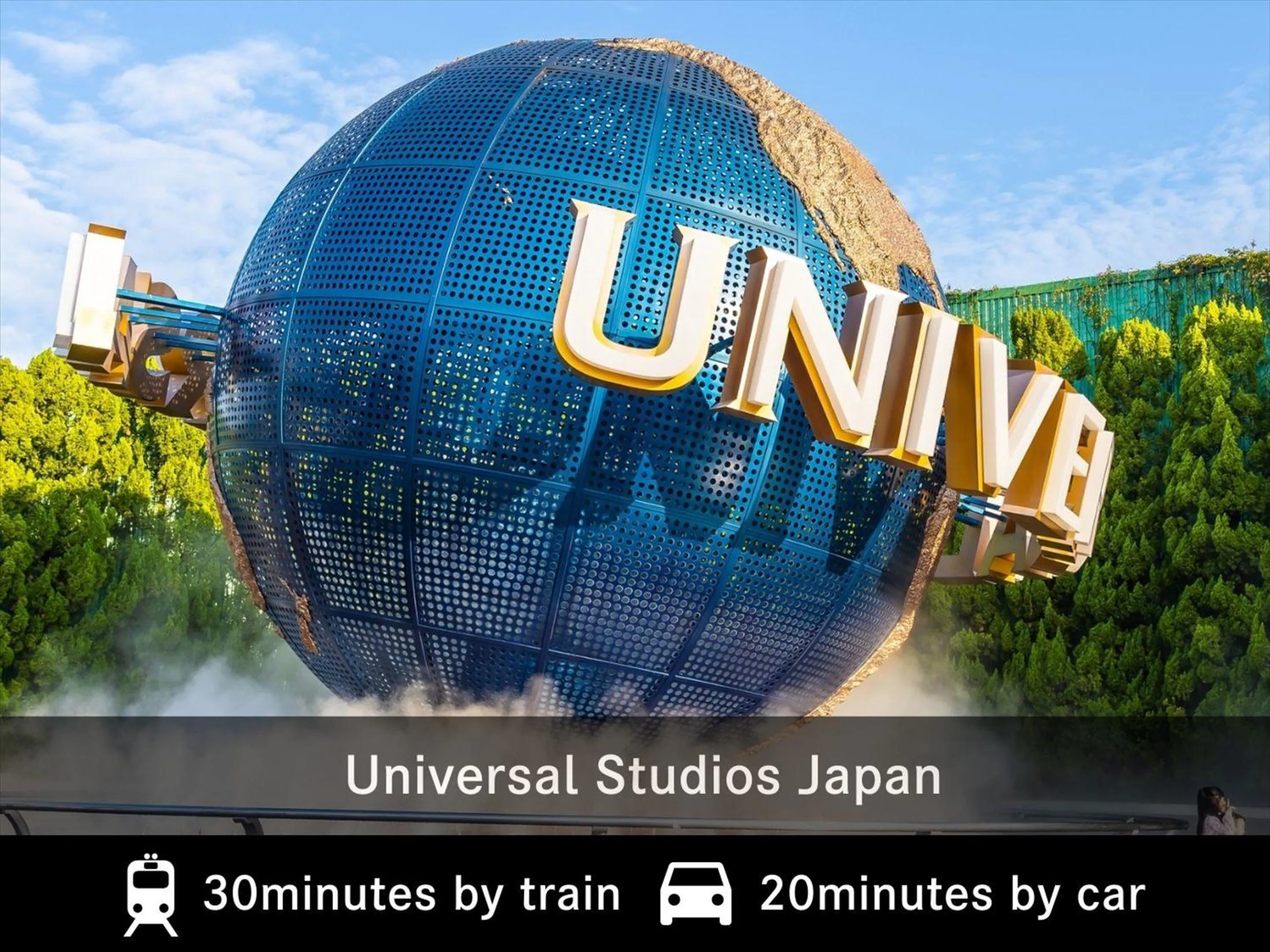 Nearby landmark in MERBABU STAY OSAKA