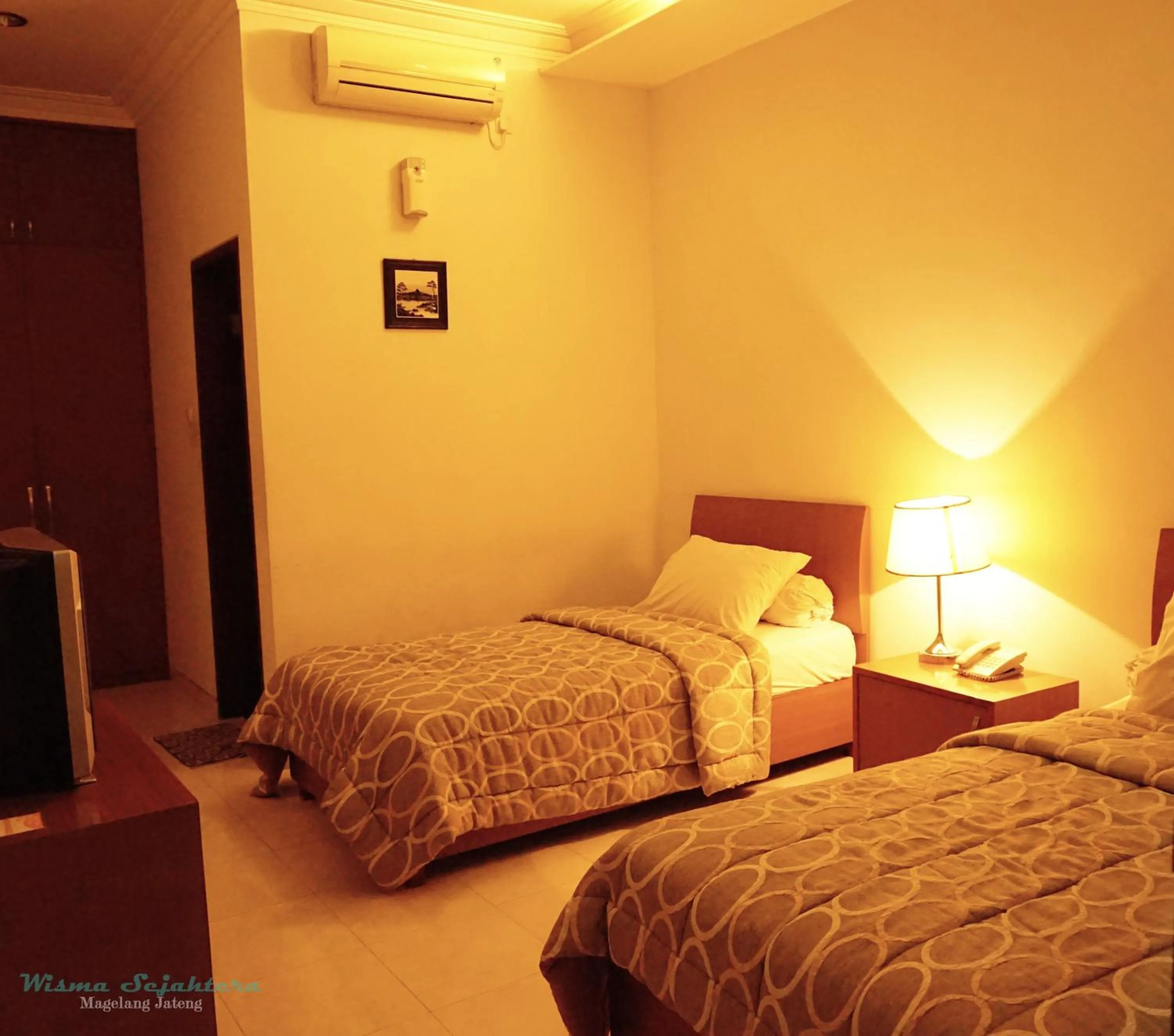 Bed in wisma sejahtera hotel