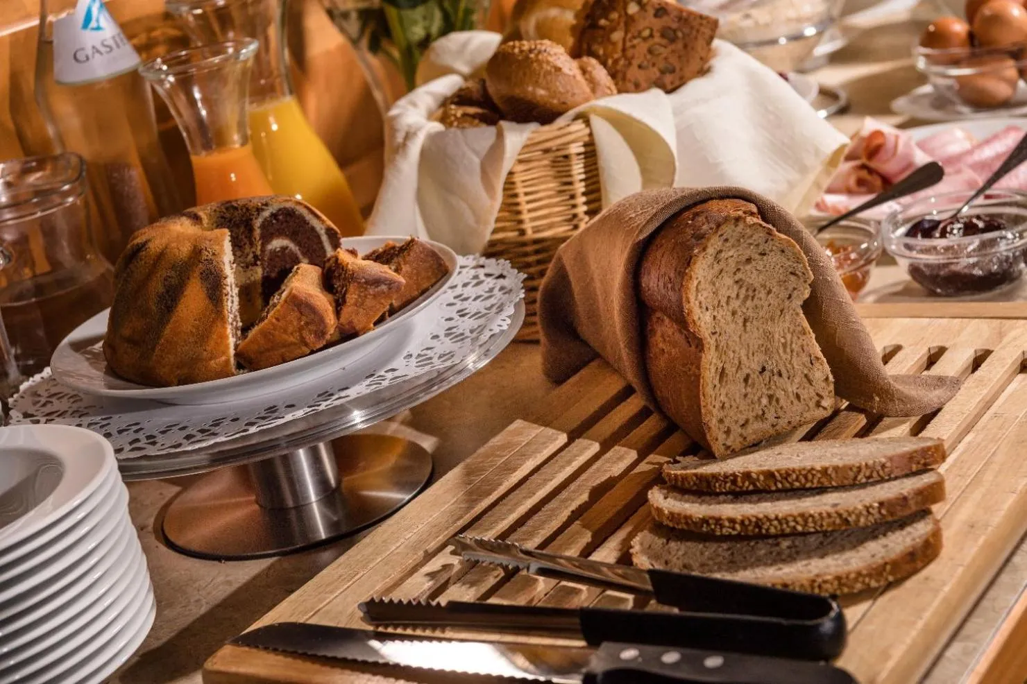 Food and drinks in Hotel Alpenblick