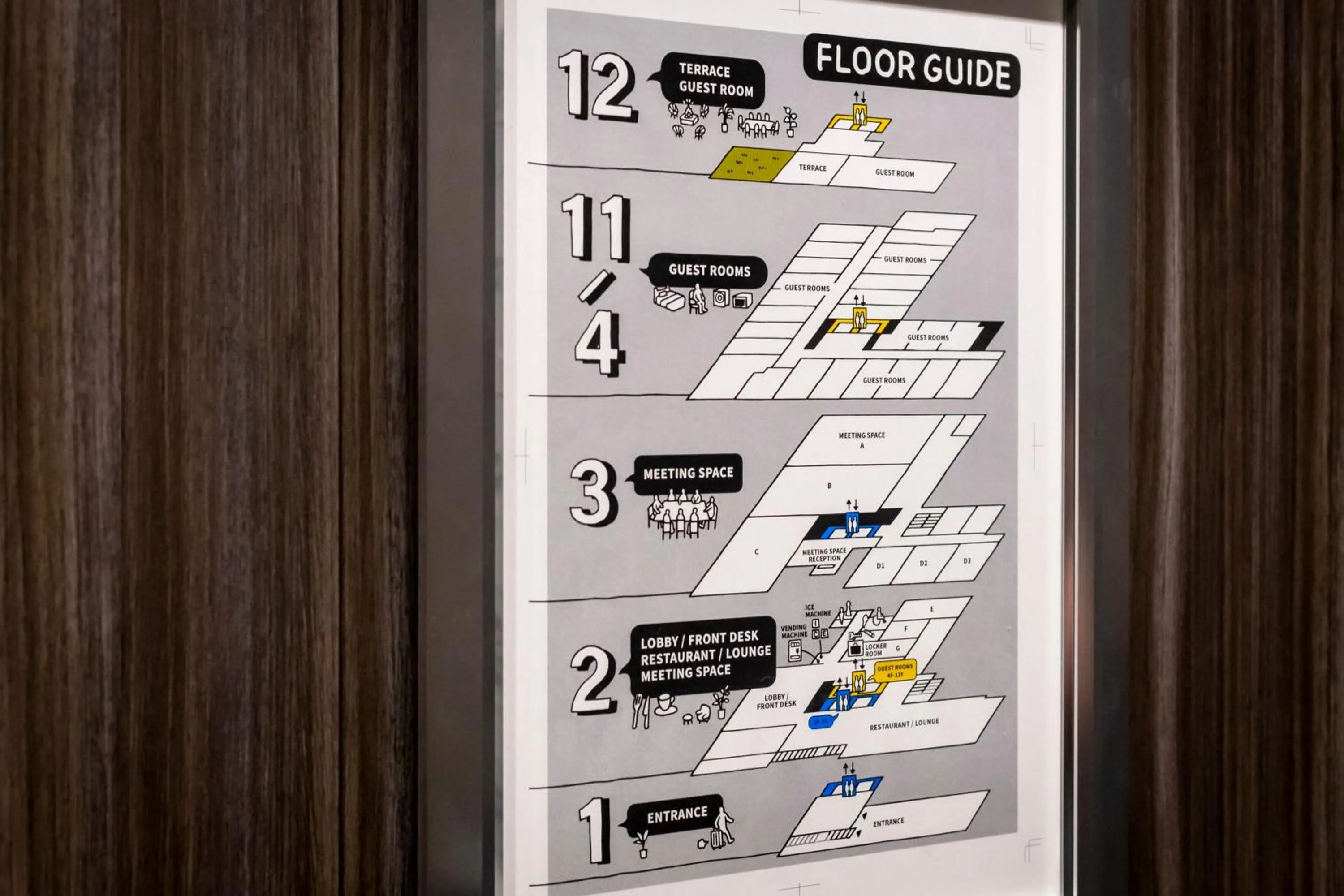Area and facilities in Tokyu Stay Shinjuku Eastside