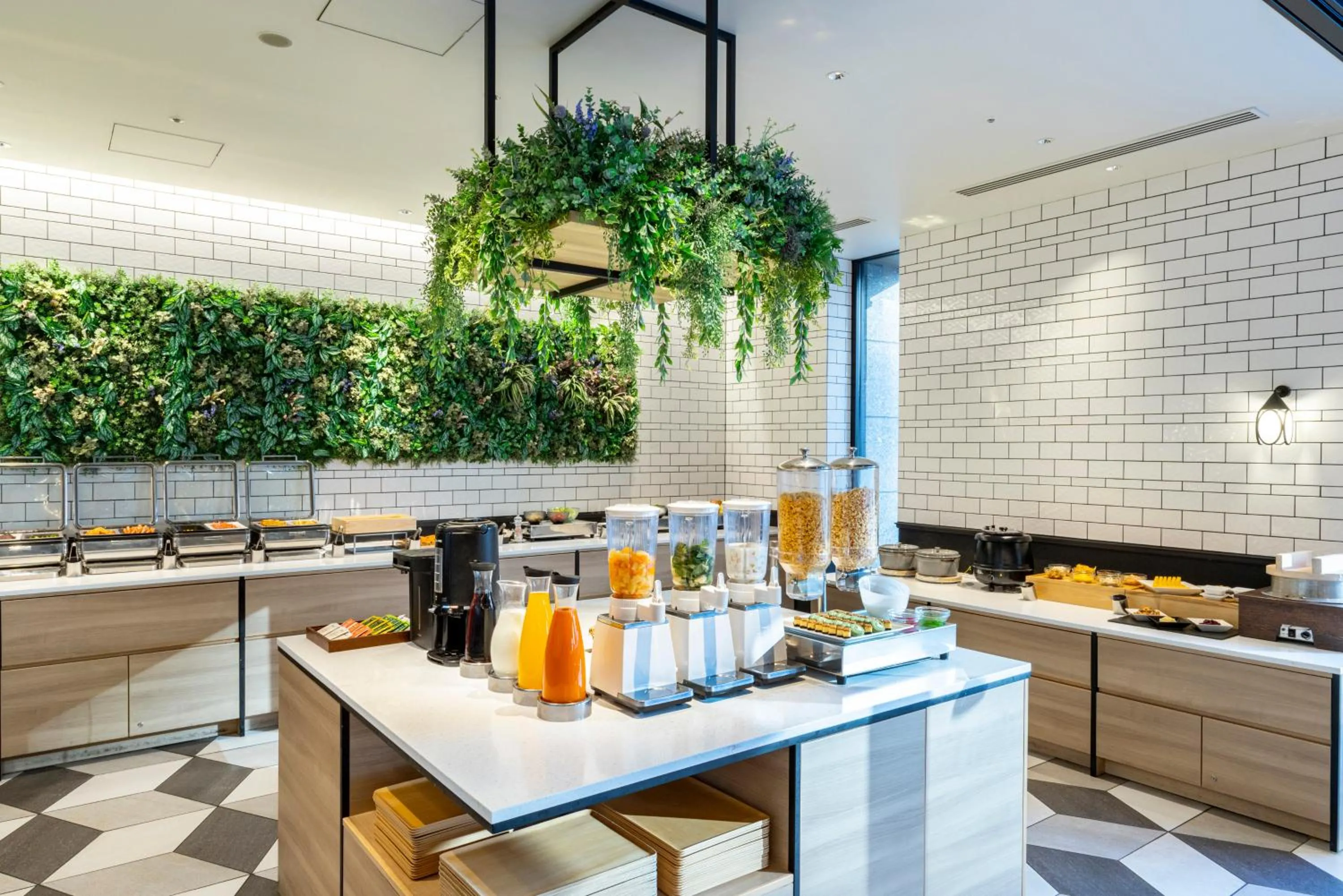 Buffet breakfast in Tokyu Stay Shinjuku Eastside