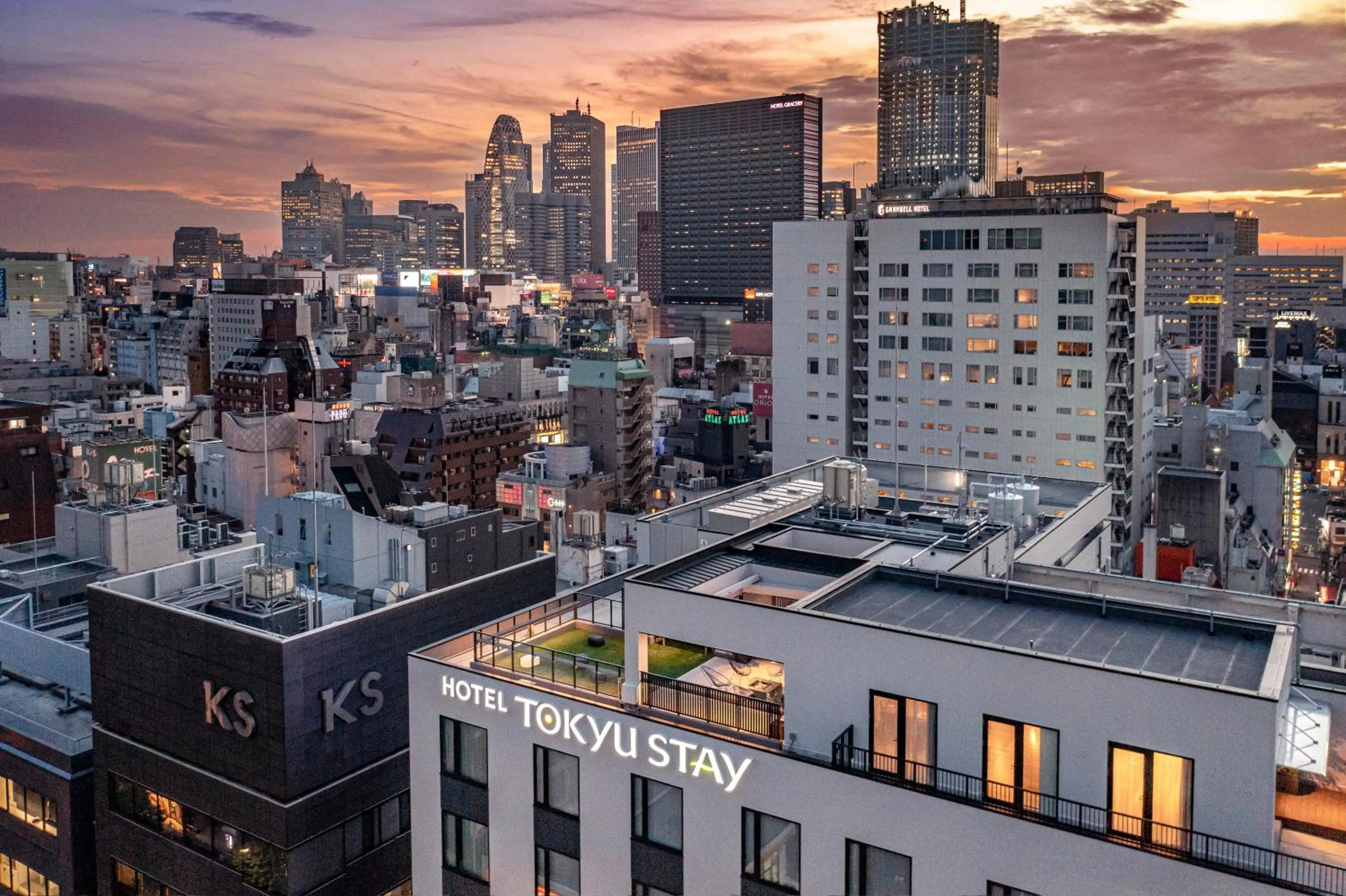 Property building in Tokyu Stay Shinjuku Eastside