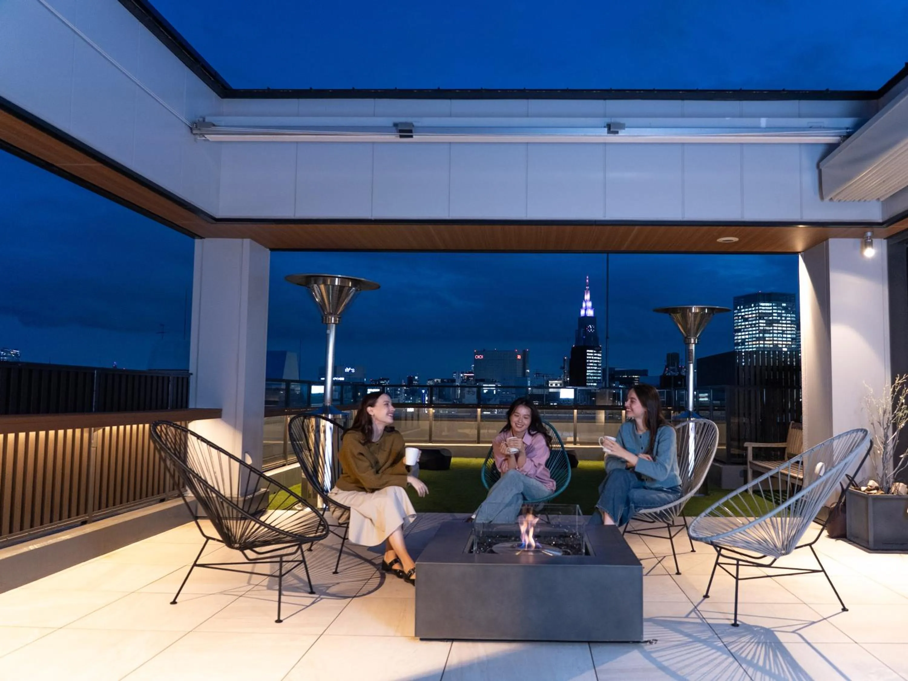 Balcony/Terrace in Tokyu Stay Shinjuku Eastside