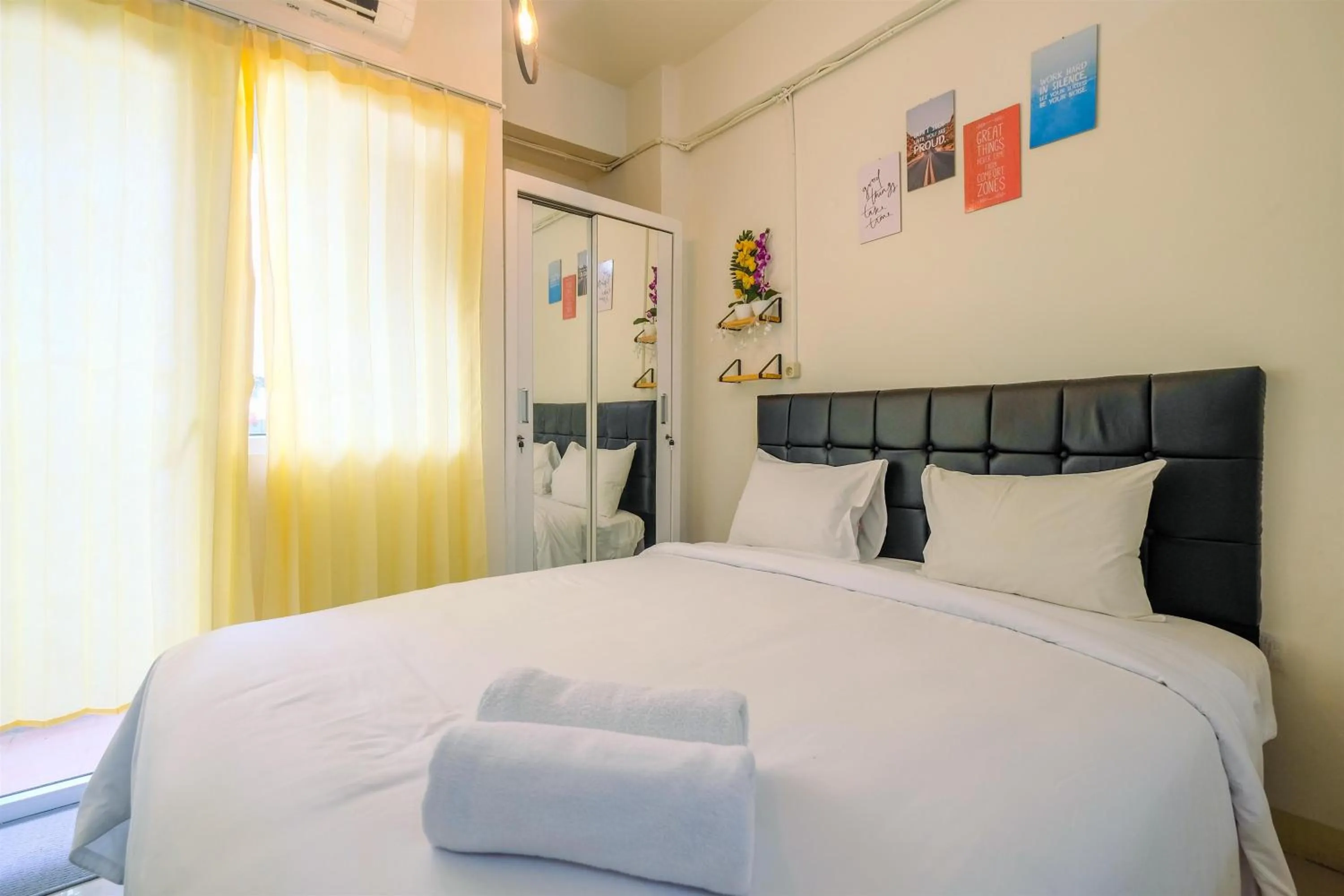 New Room Studio at Green Pramuka City Apartment By Travelio