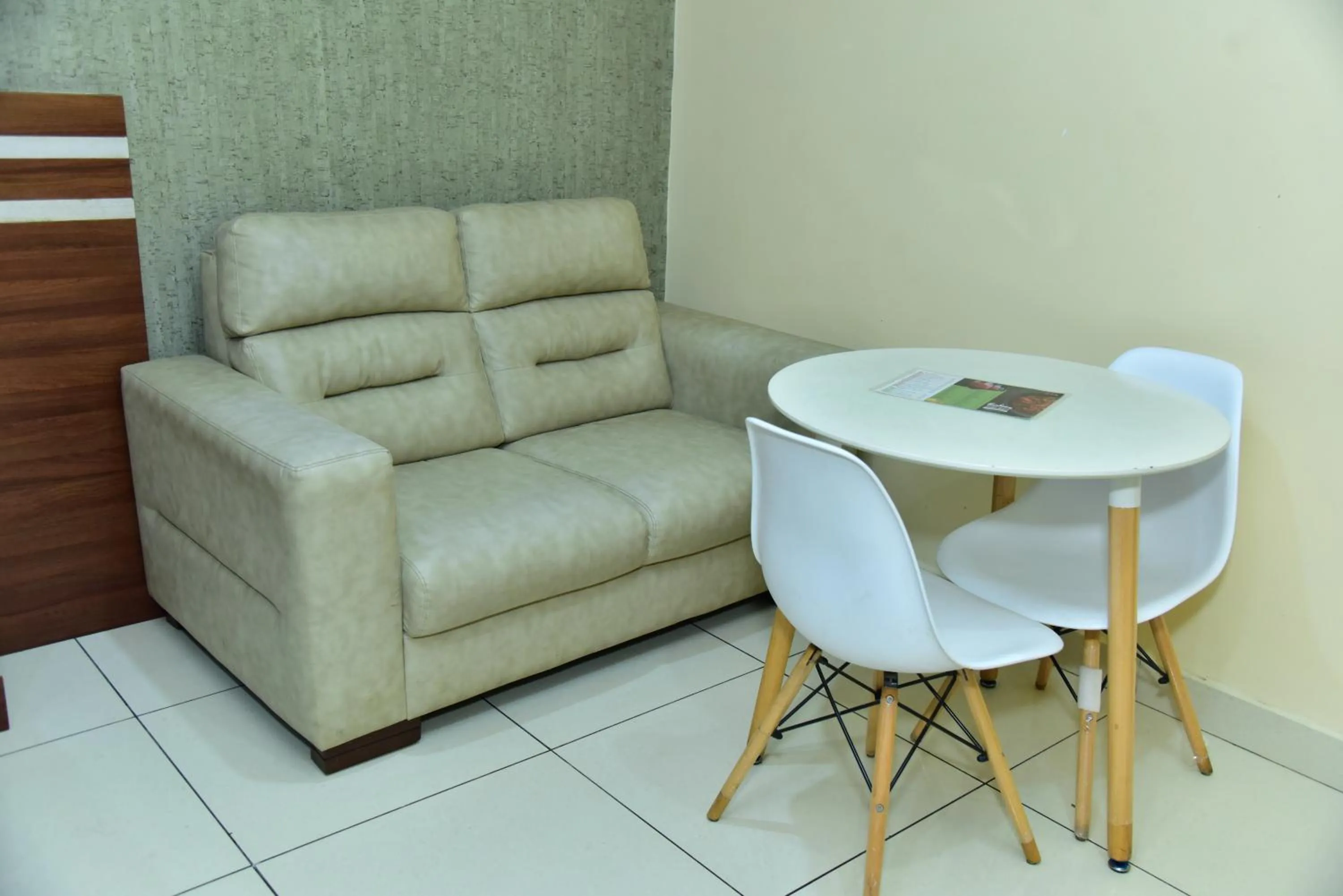 Seating area in hotel fortune suites
