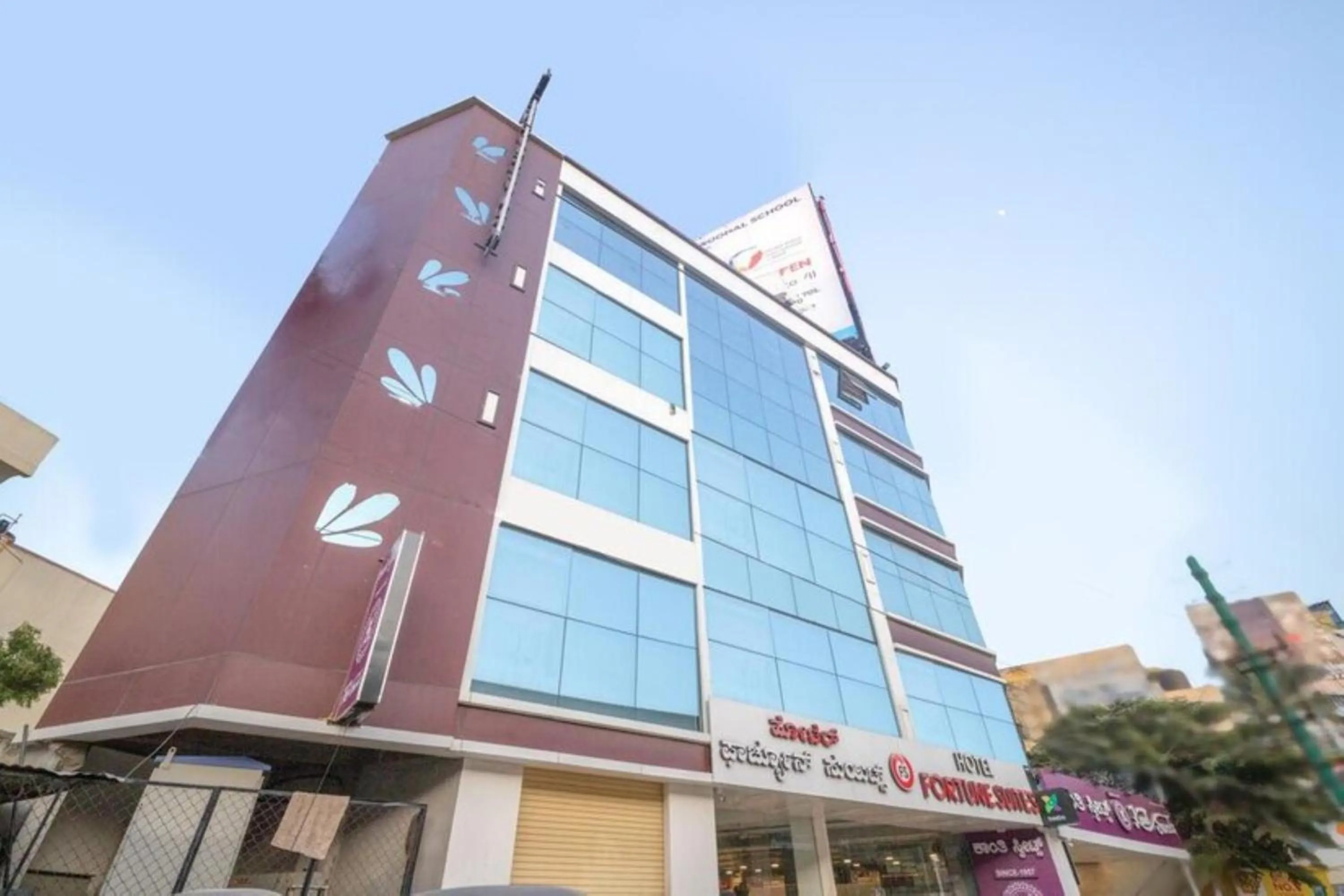 Property building in hotel fortune suites