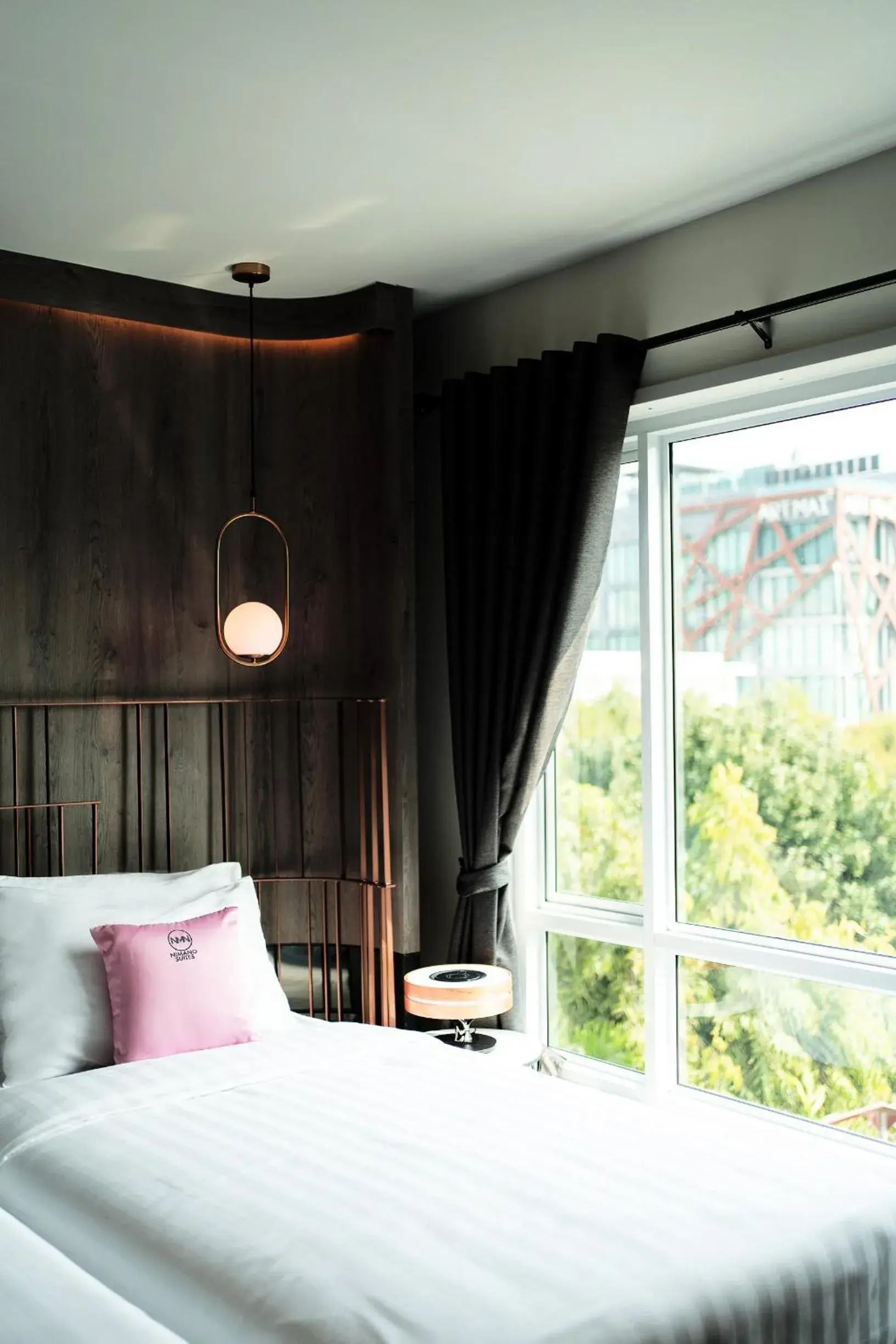 Bed in NIMANO SUITES Bed in NIMANO SUITES