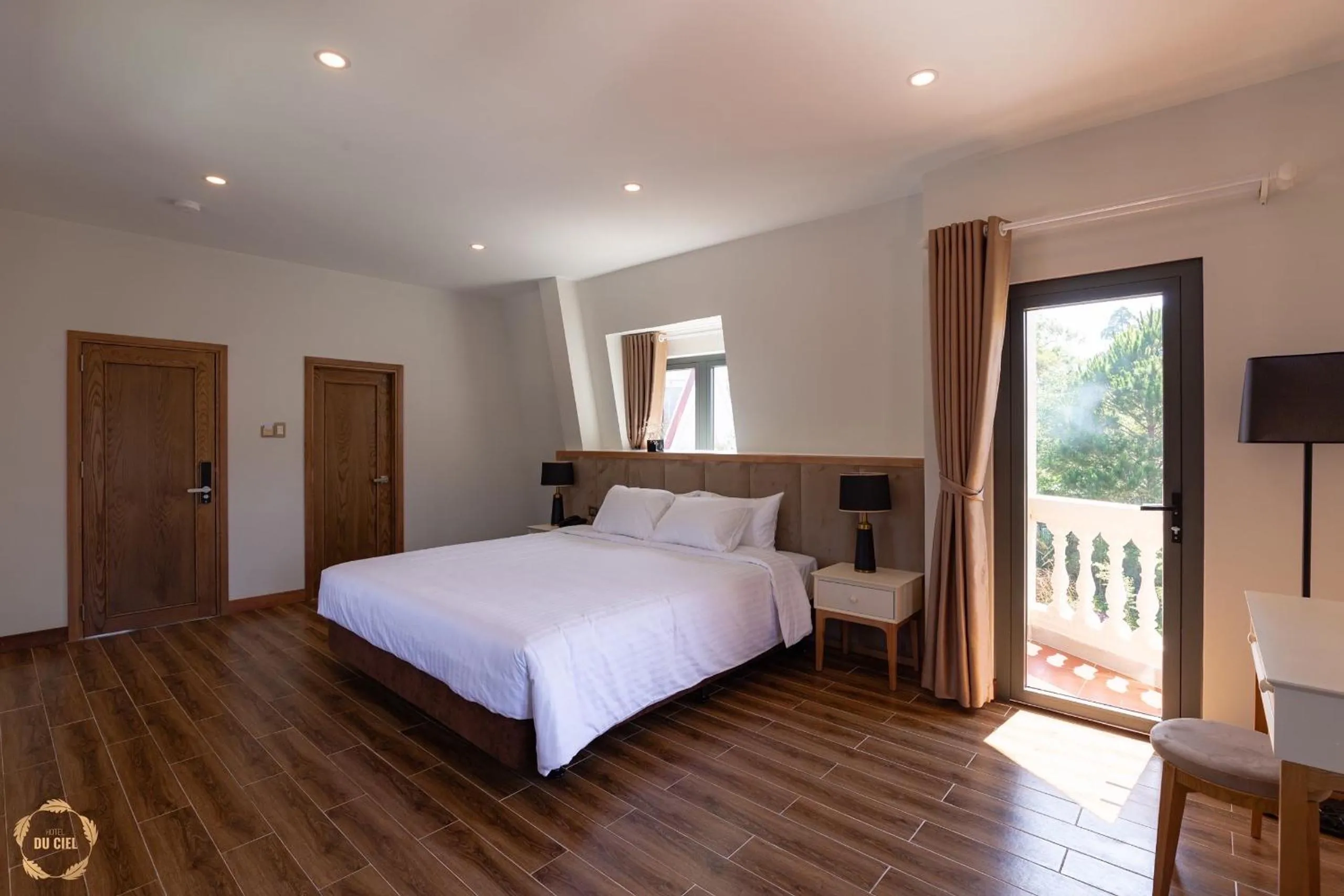 Bedroom, Bed in Hotel Du Ciel