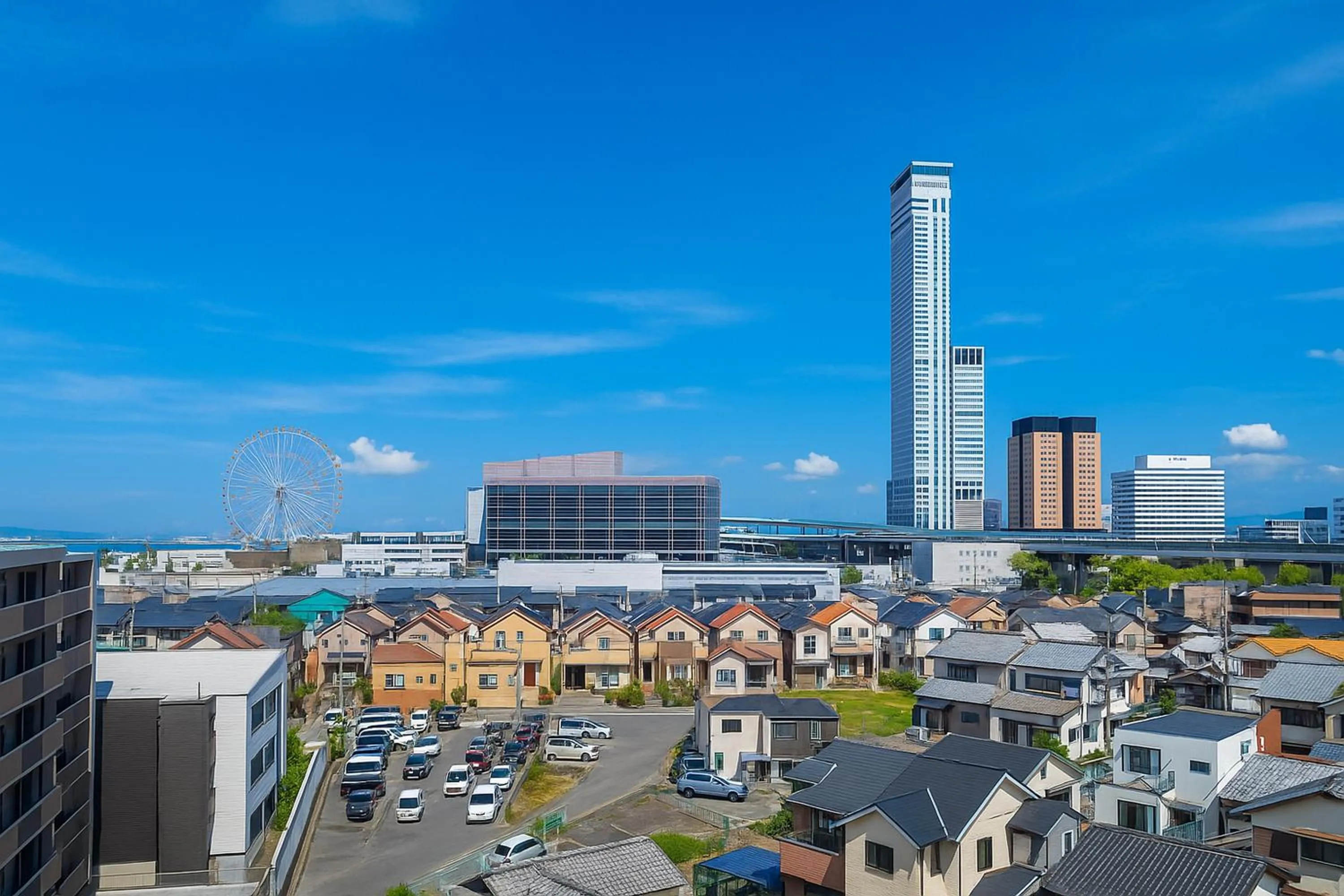 City view in Plaza In Kanku Hotel