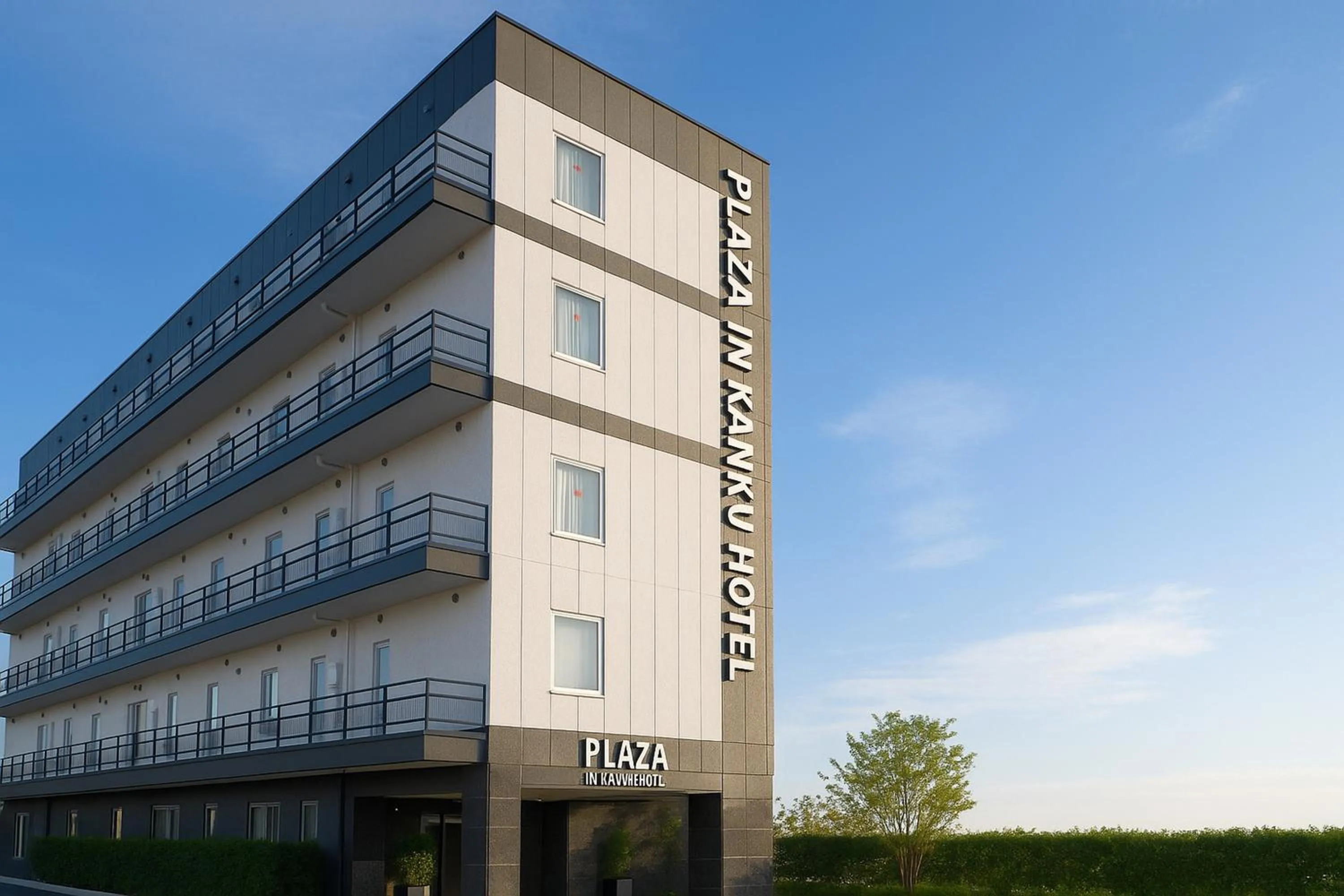 Property building in Plaza In Kanku Hotel