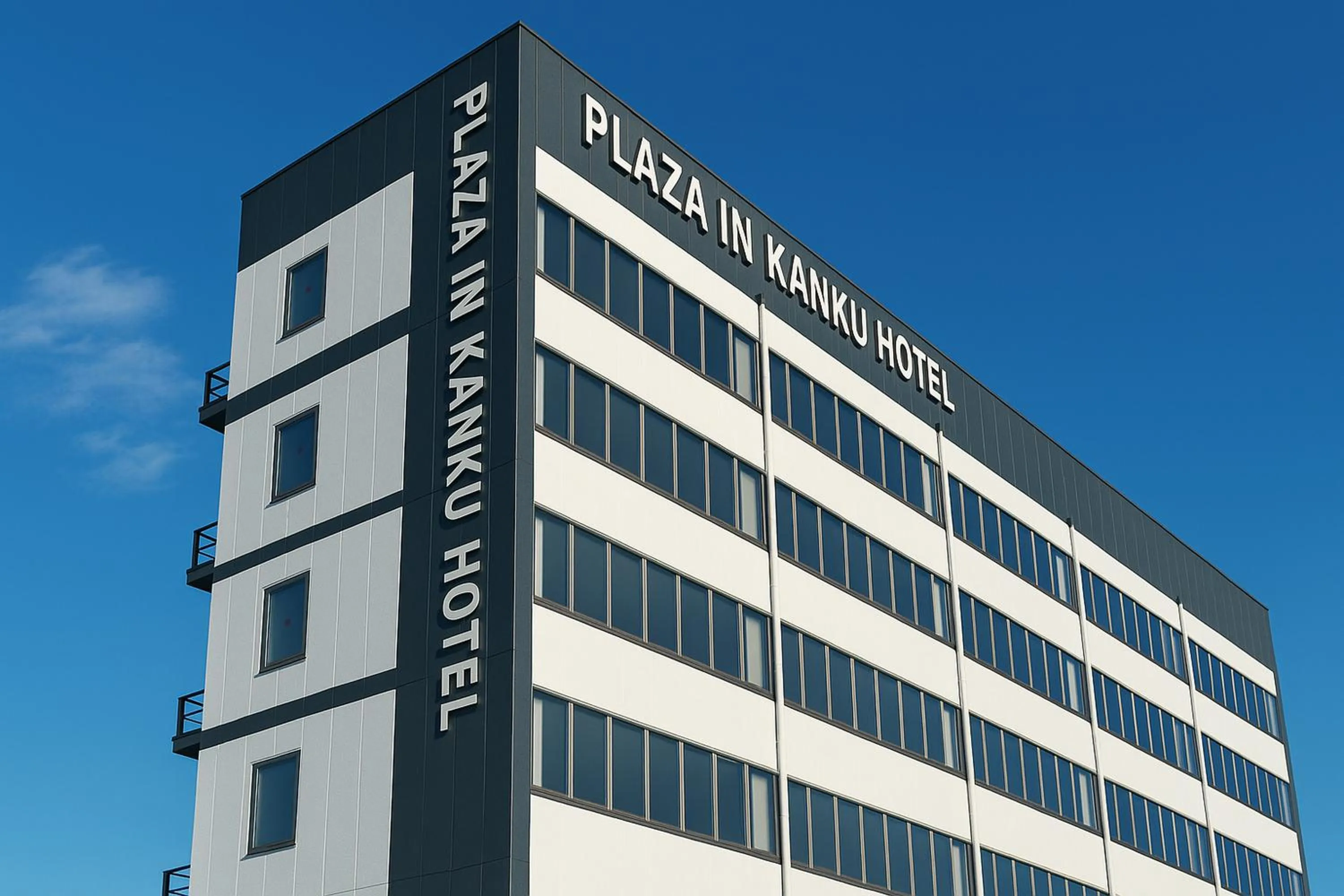 Property building in Plaza In Kanku Hotel