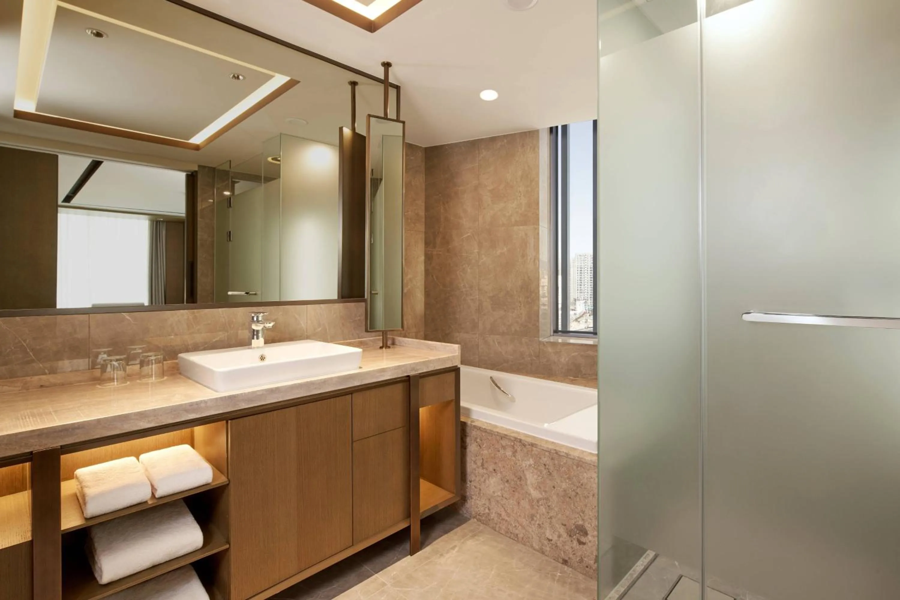 Bathroom in Daegu Marriott Hotel