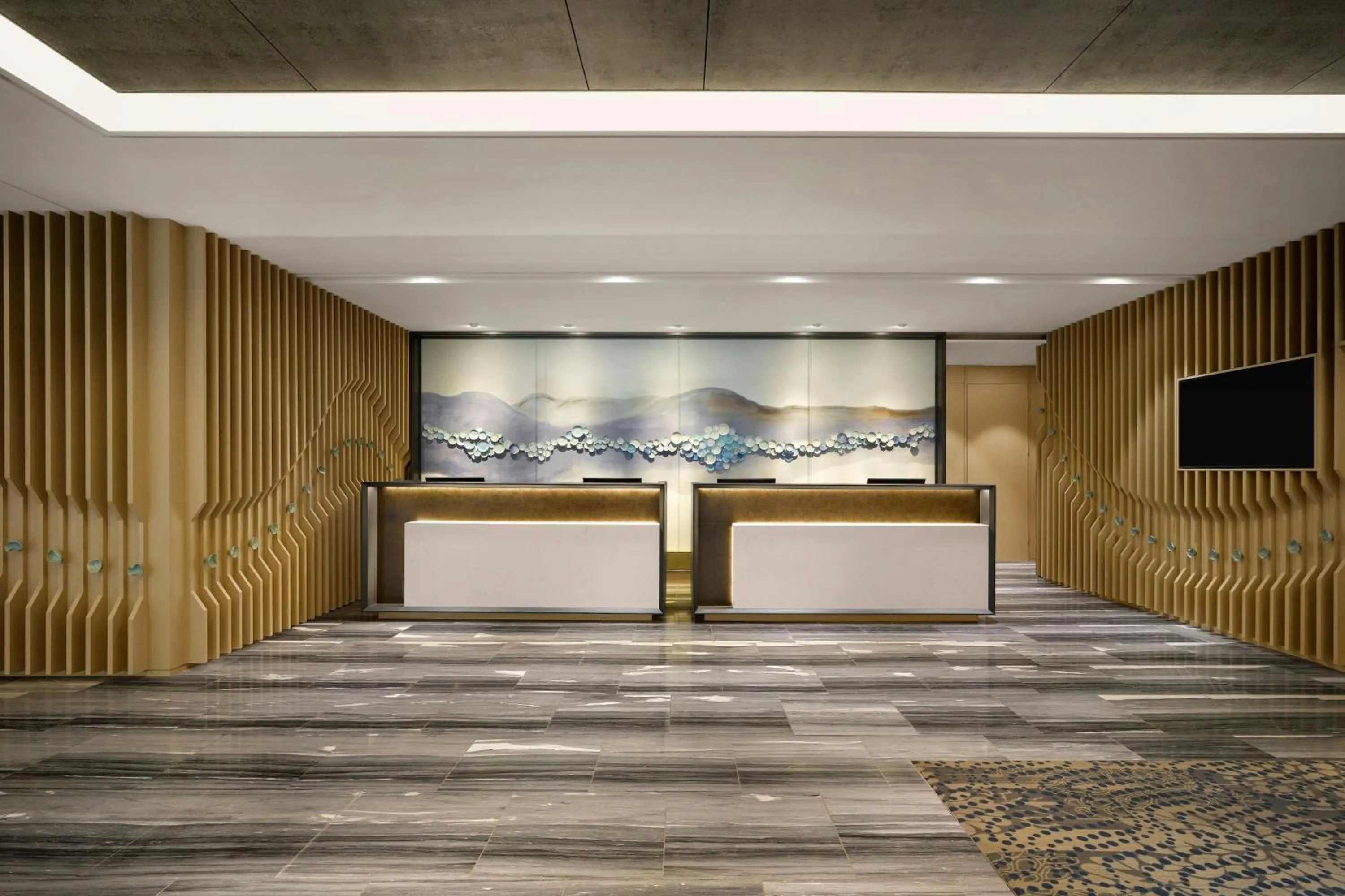 Lobby or reception in Daegu Marriott Hotel