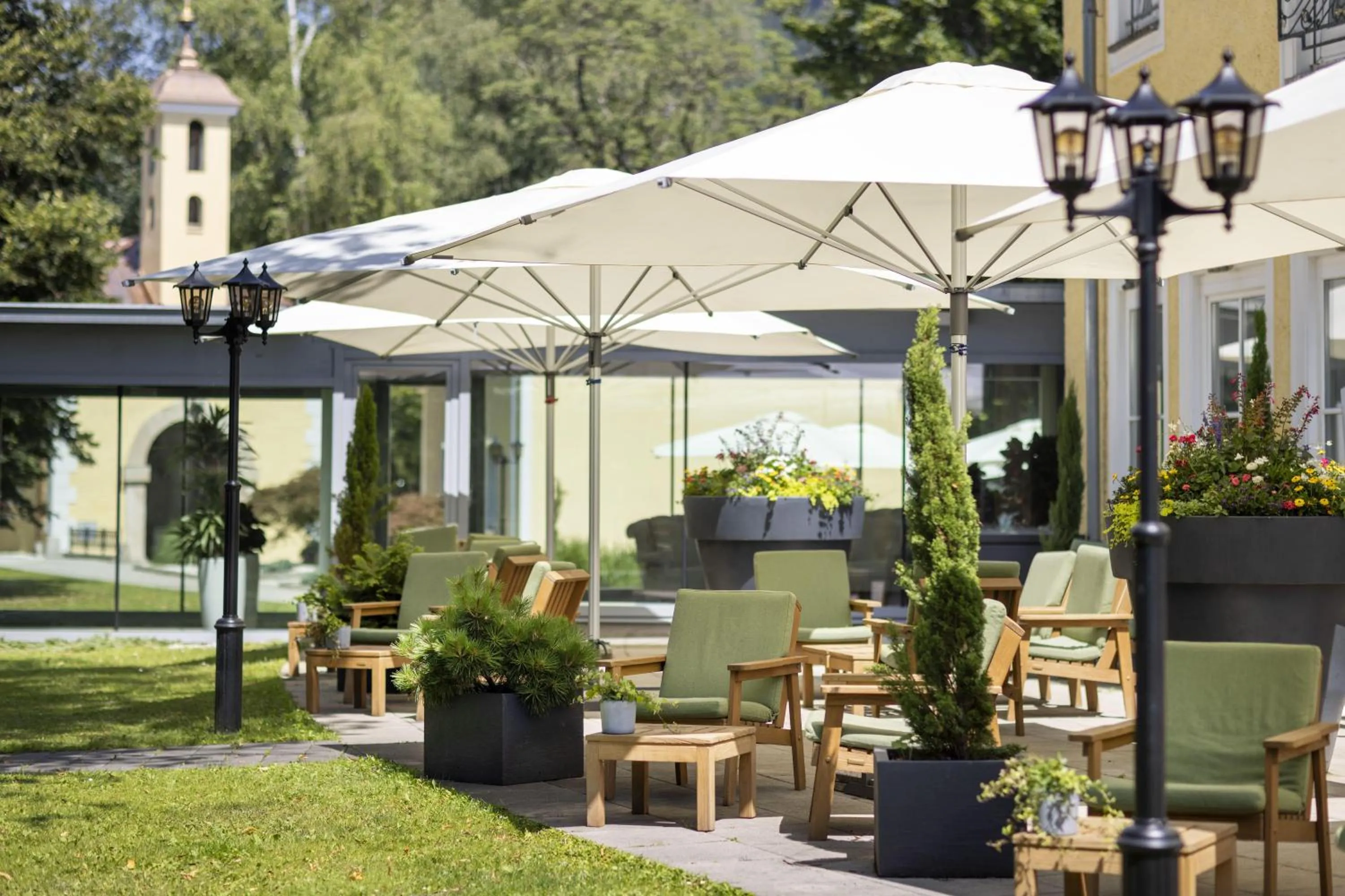 Balcony/Terrace in ARCOTEL Castellani Salzburg