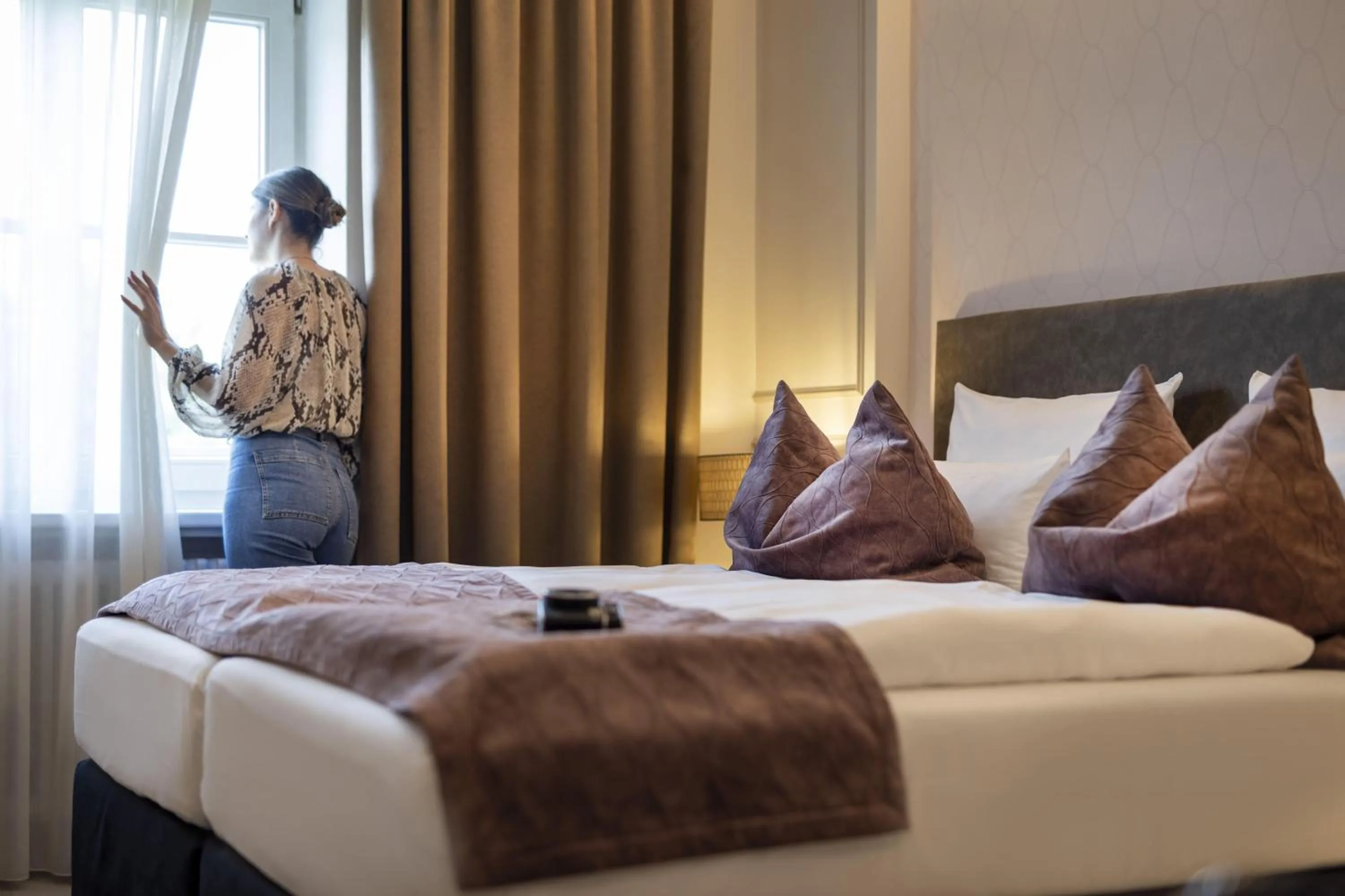 Photo of the whole room, Bed in ARCOTEL Castellani Salzburg