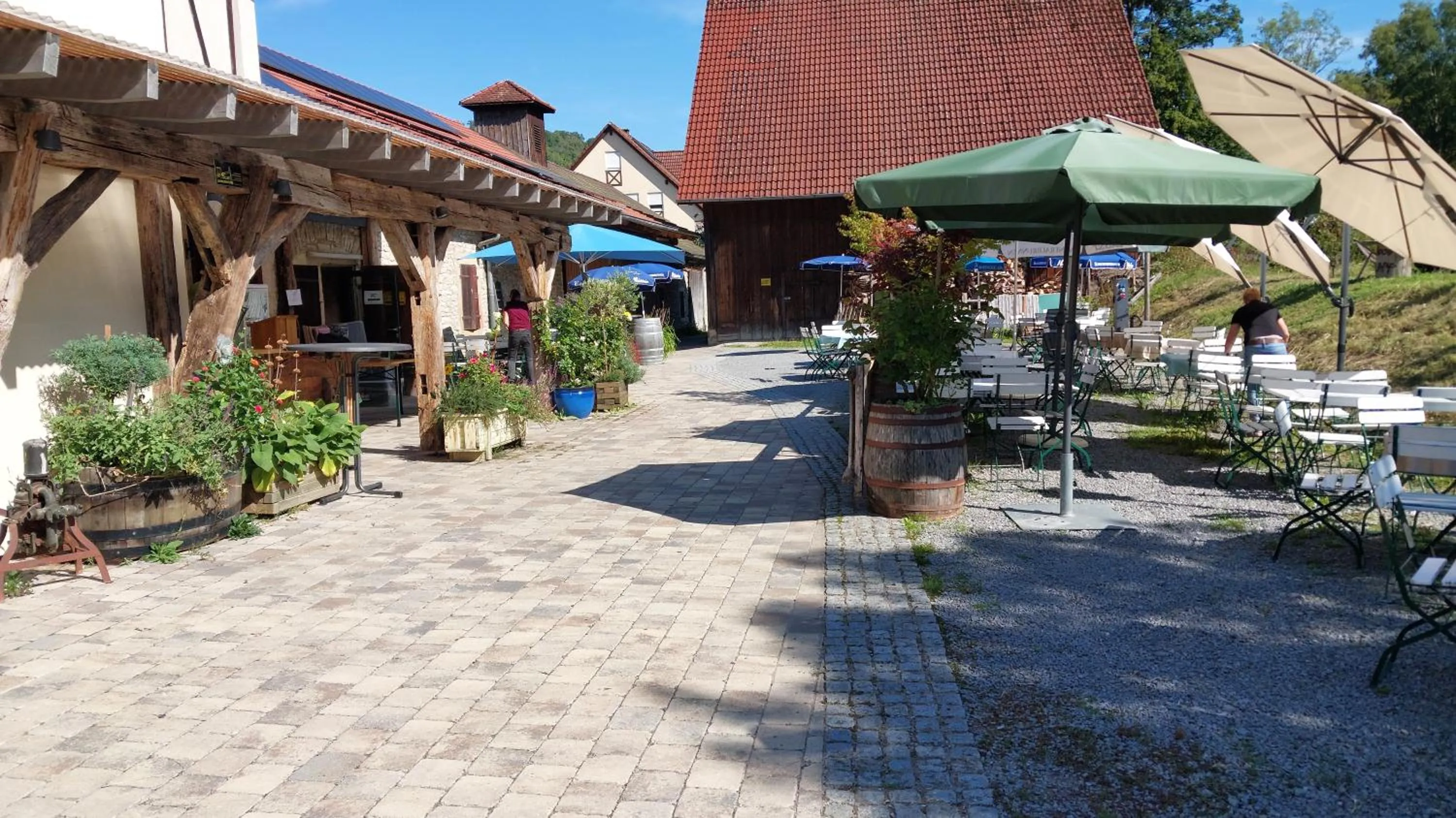Garden in Kelterhotel Fröscher