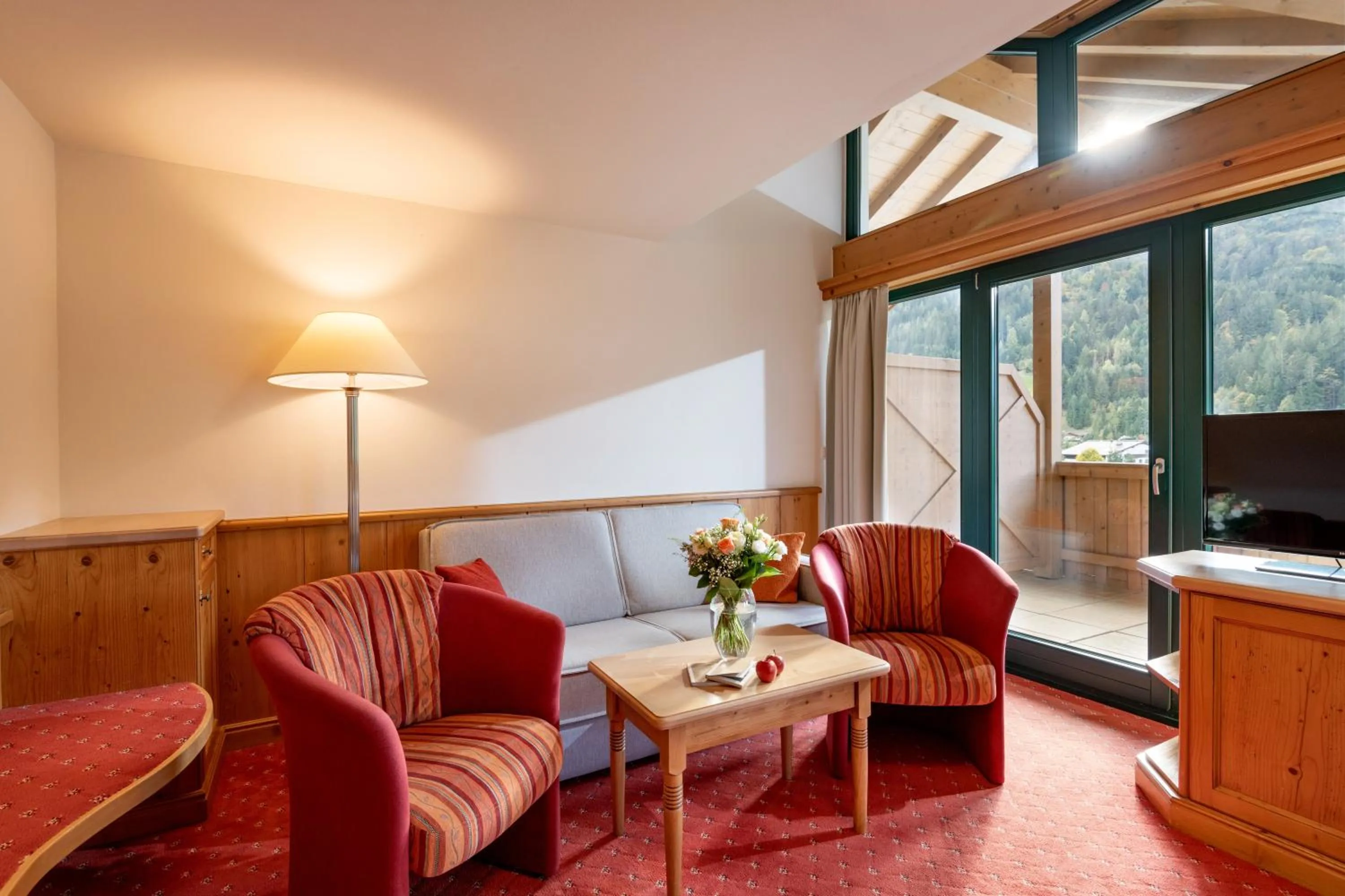 Seating area in Hotel Elisabeth, 4 Sterne Superior