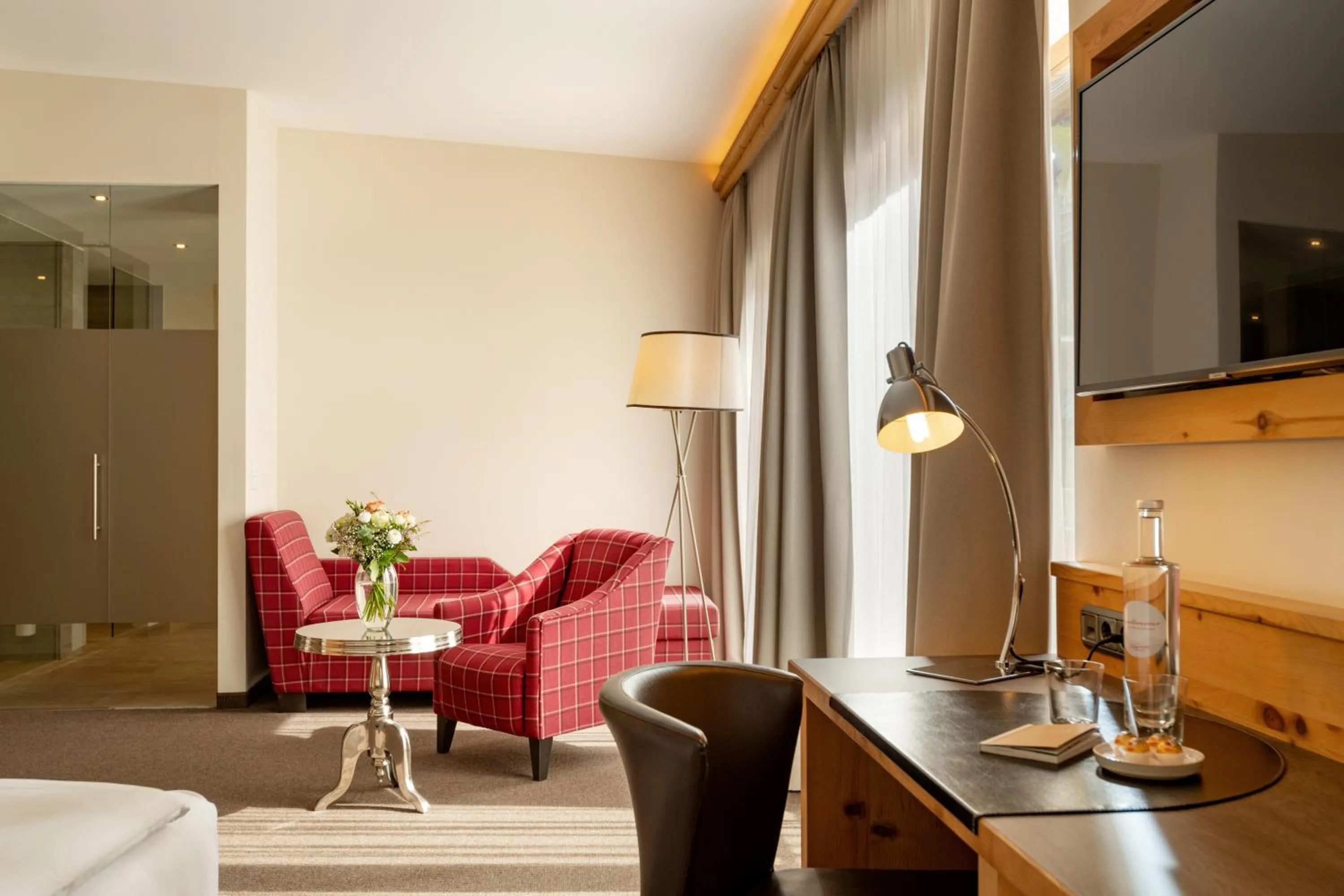 Seating area in Hotel Elisabeth, 4 Sterne Superior