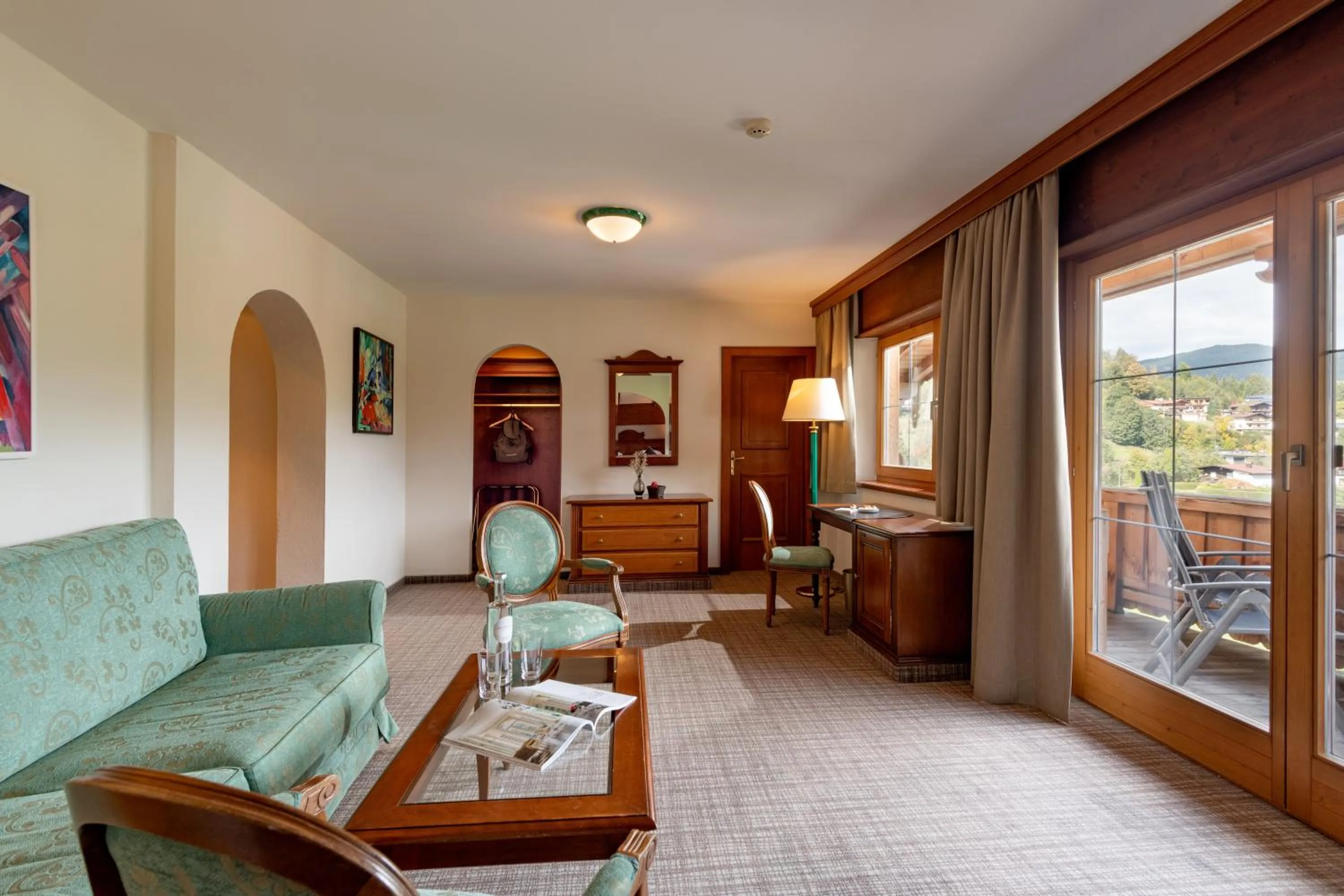 Seating area in Hotel Elisabeth, 4 Sterne Superior