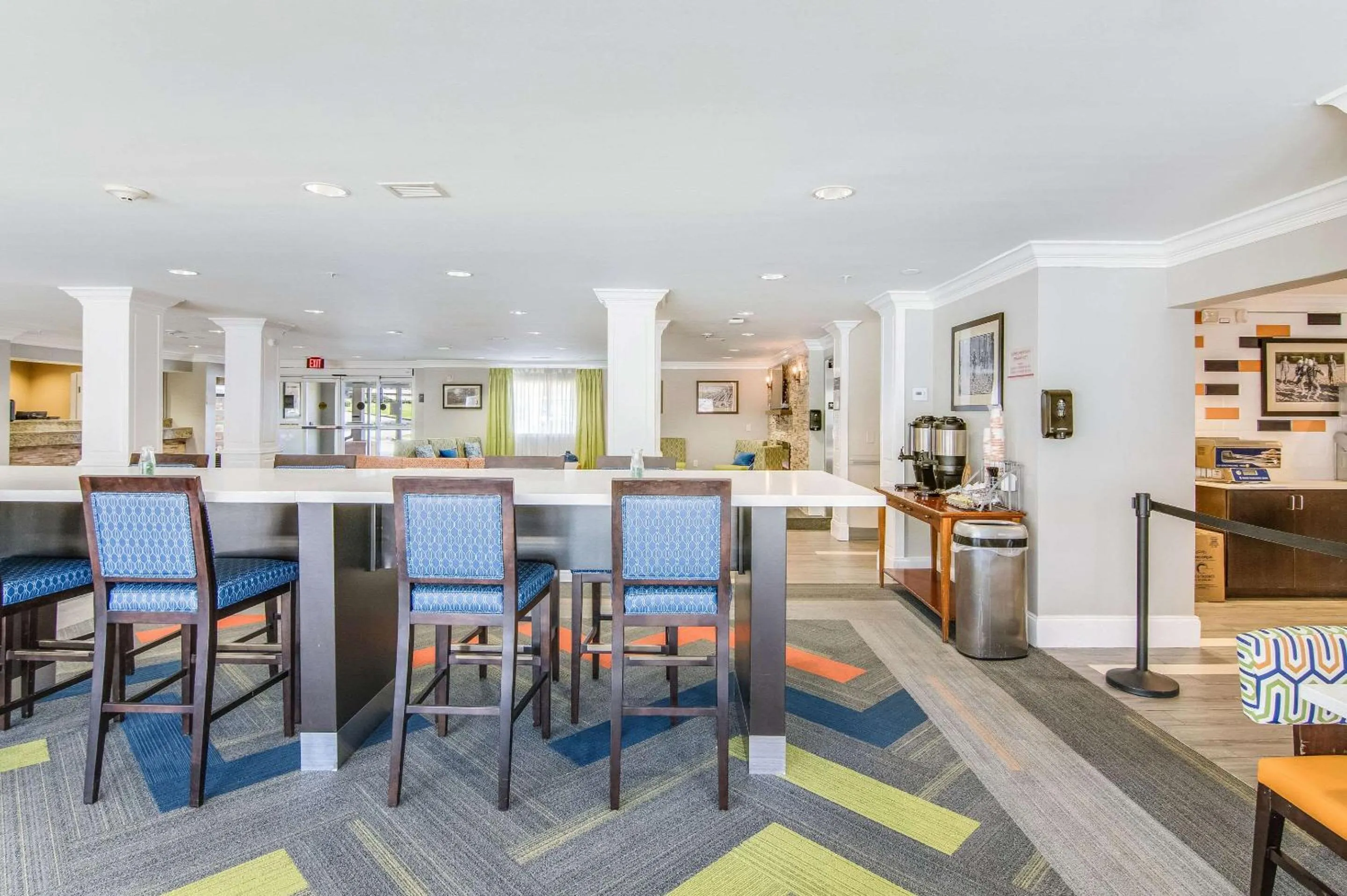 Lobby or reception in MainStay Suites Columbus near Fort Benning
