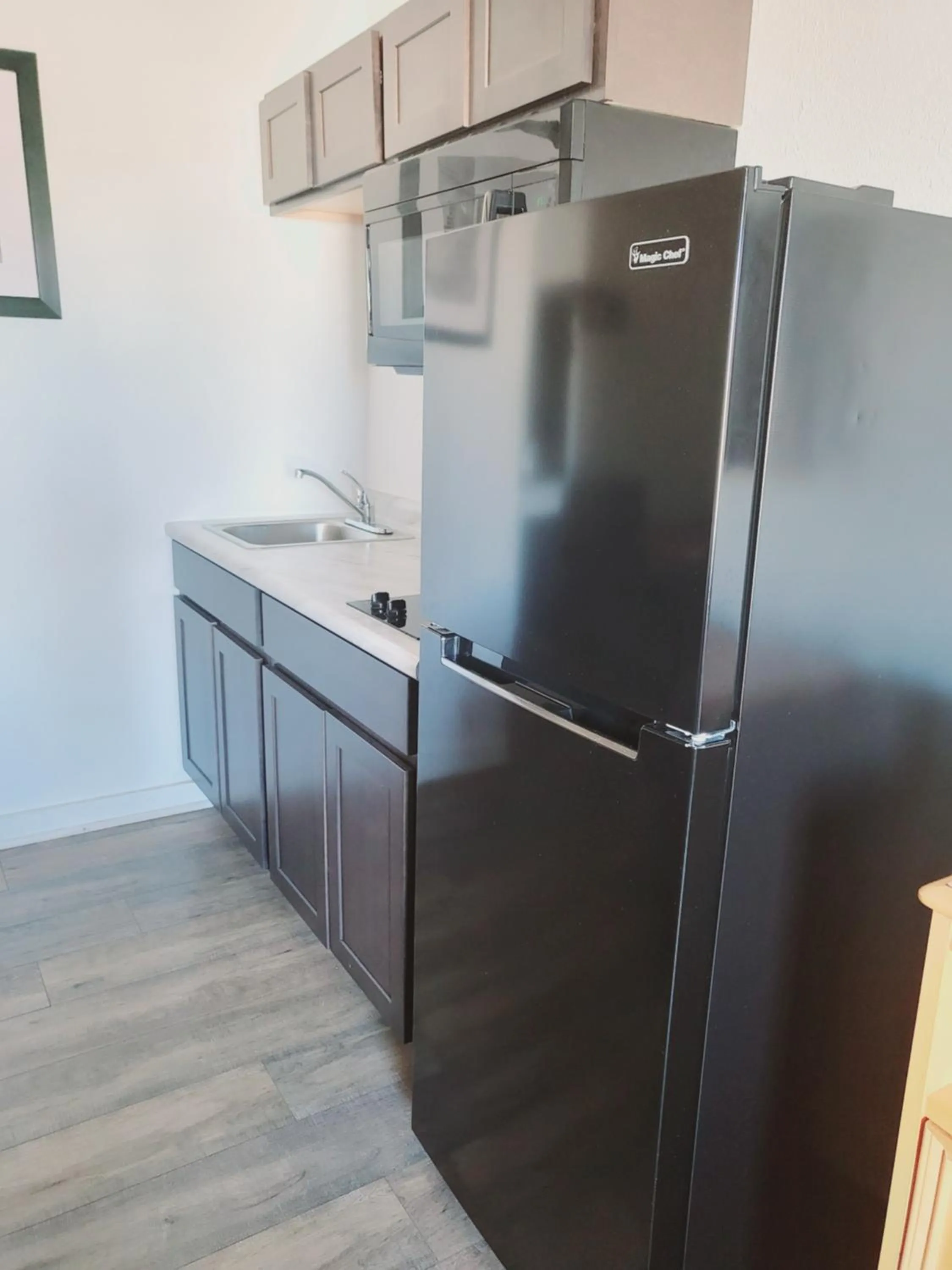 Kitchen or kitchenette in Suburban Studios Brazil