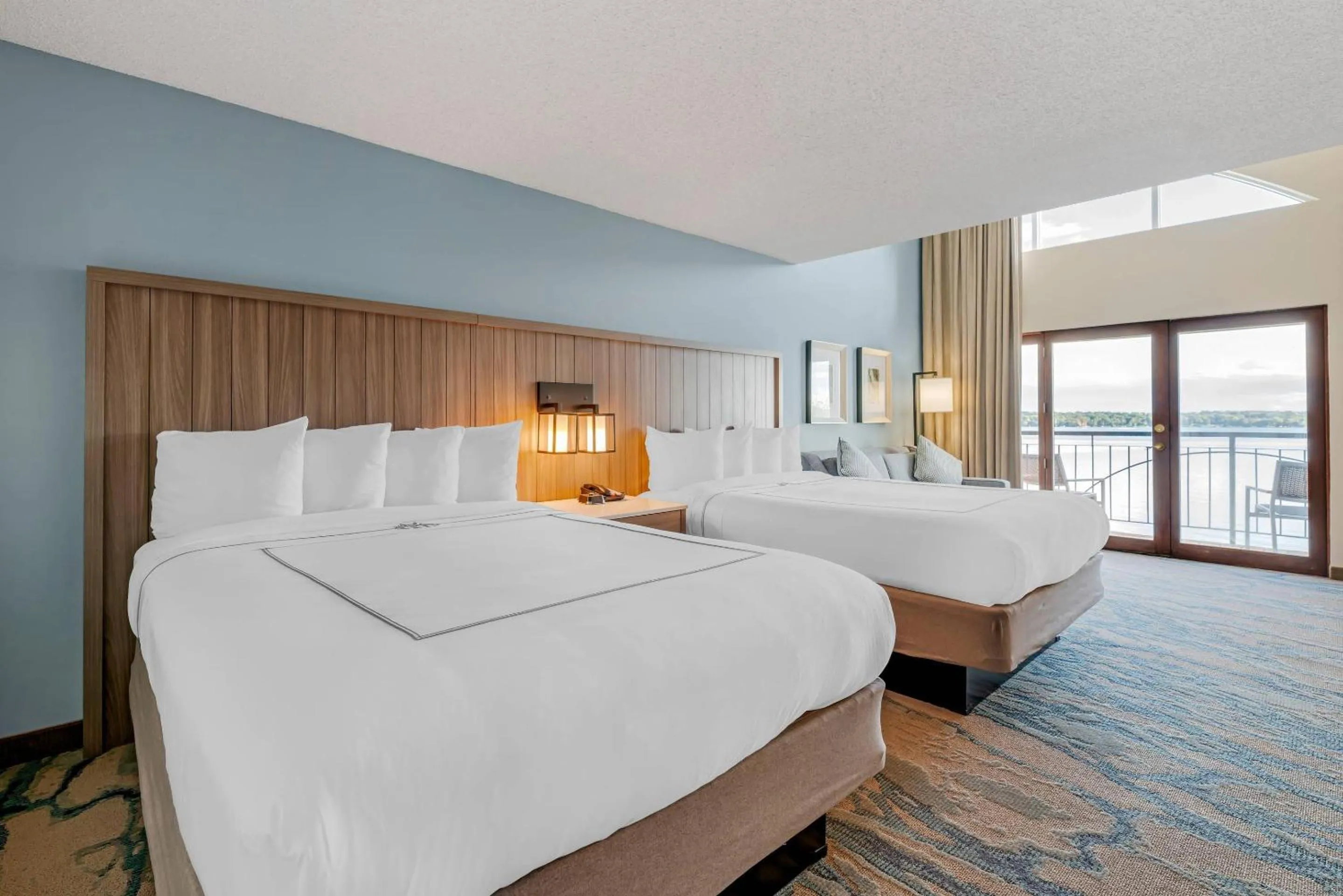 Bedroom, Bed in Heidel House Hotel and Conference Center, an Ascend Collection Hotel