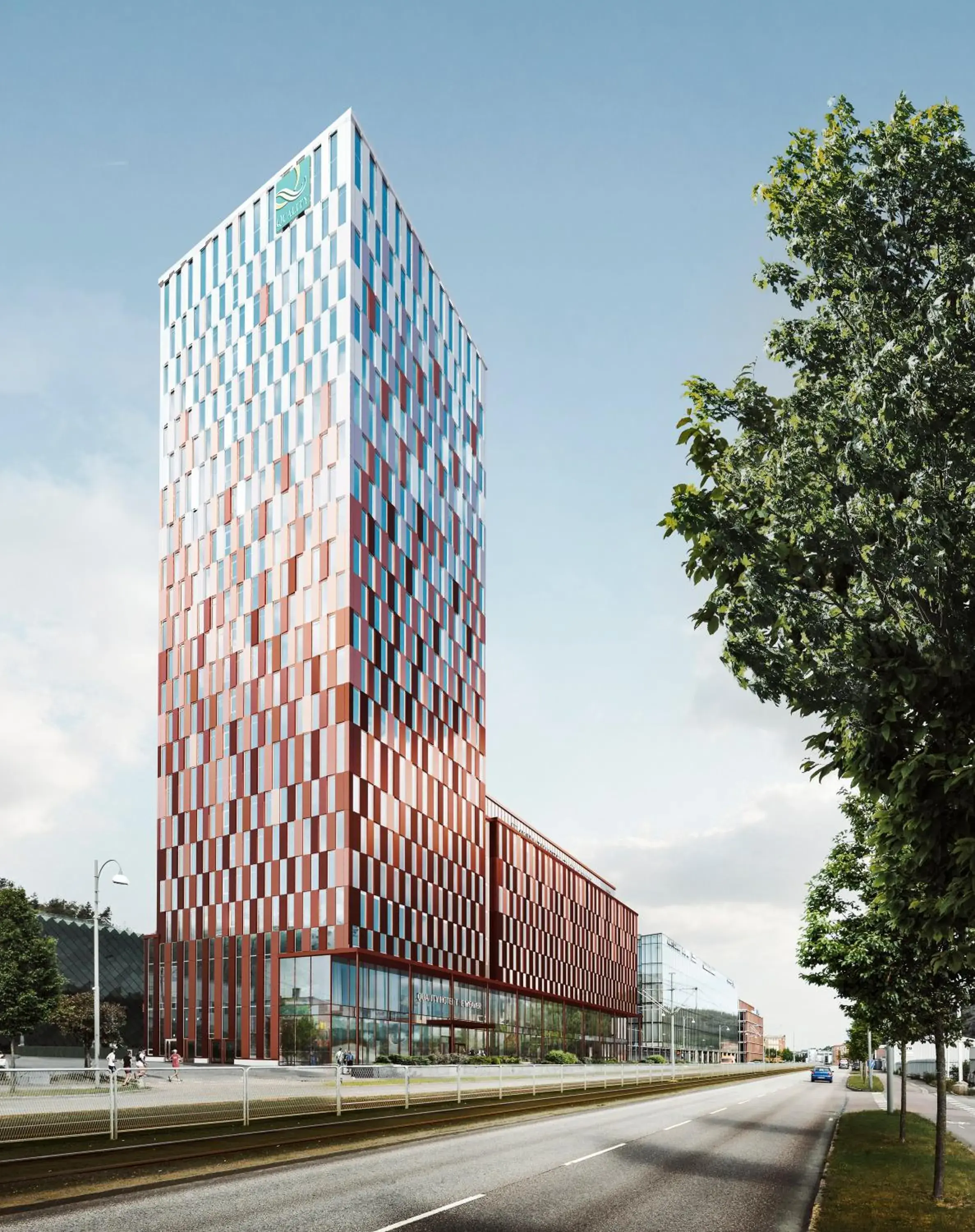 Property building in Quality Hotel The Weaver Property building in Quality Hotel The Weaver