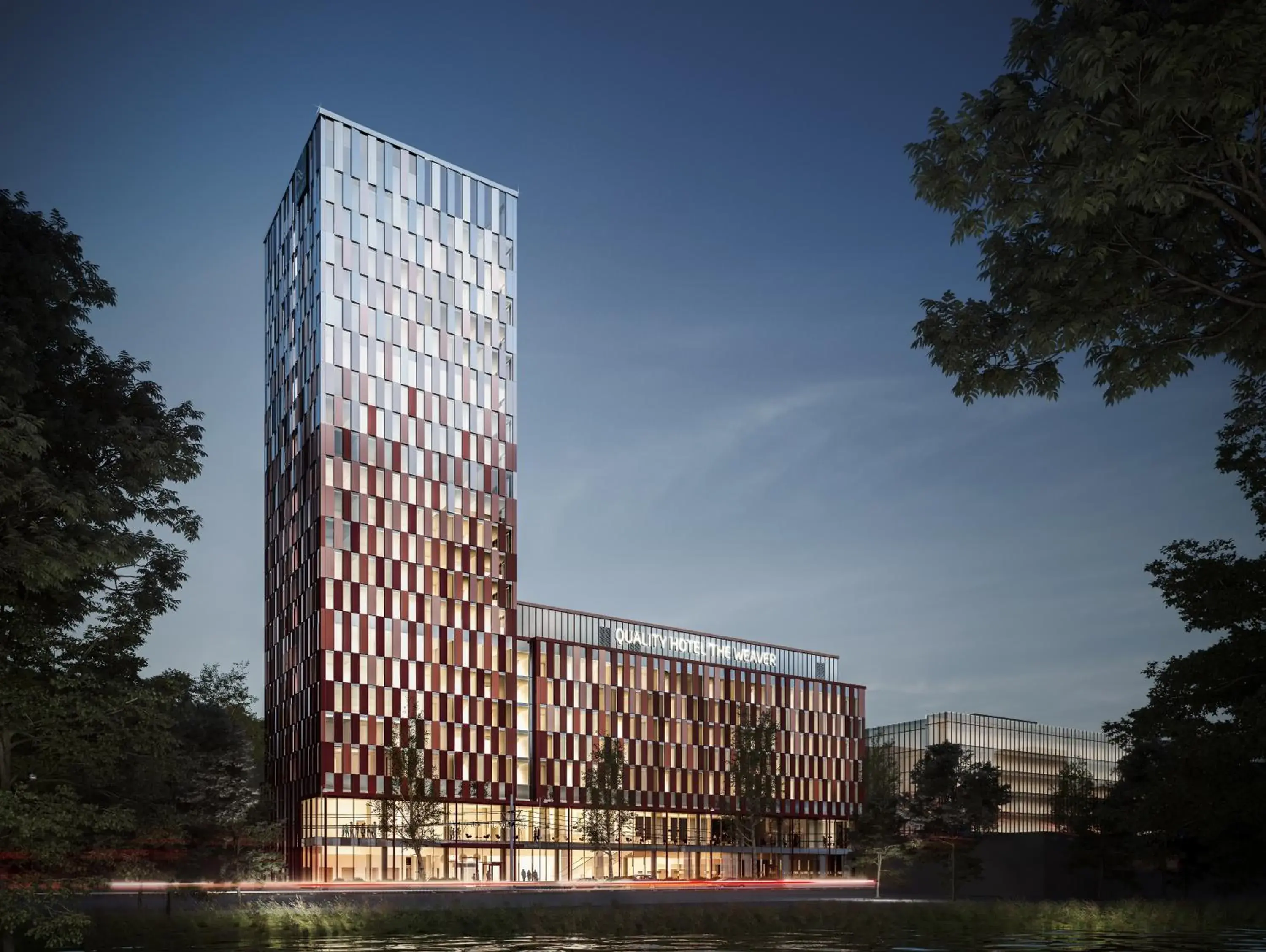 Property building in Quality Hotel The Weaver Property building in Quality Hotel The Weaver