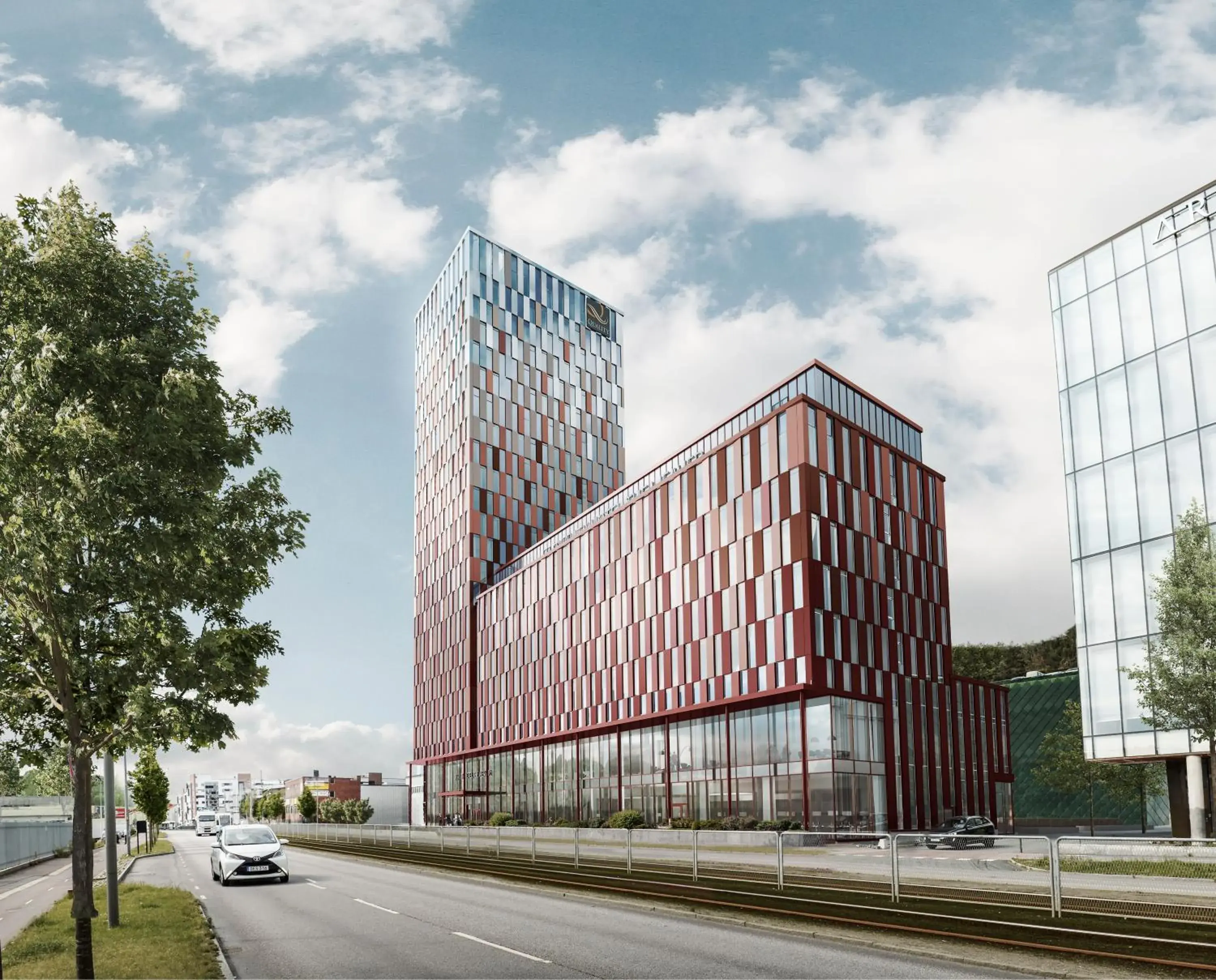 Property building in Quality Hotel The Weaver Property building in Quality Hotel The Weaver