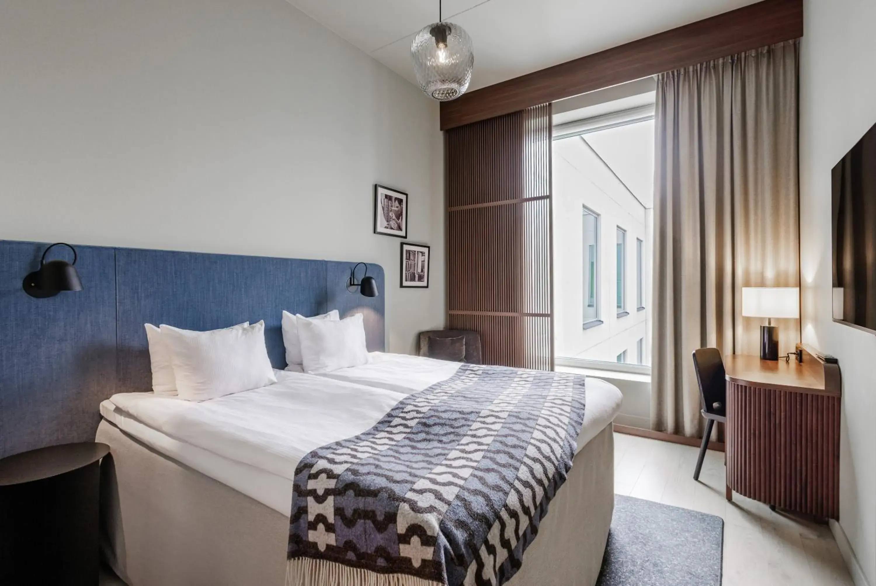 Bed in Clarion Collection Hotel Tapetfabriken Bed in Clarion Collection Hotel Tapetfabriken