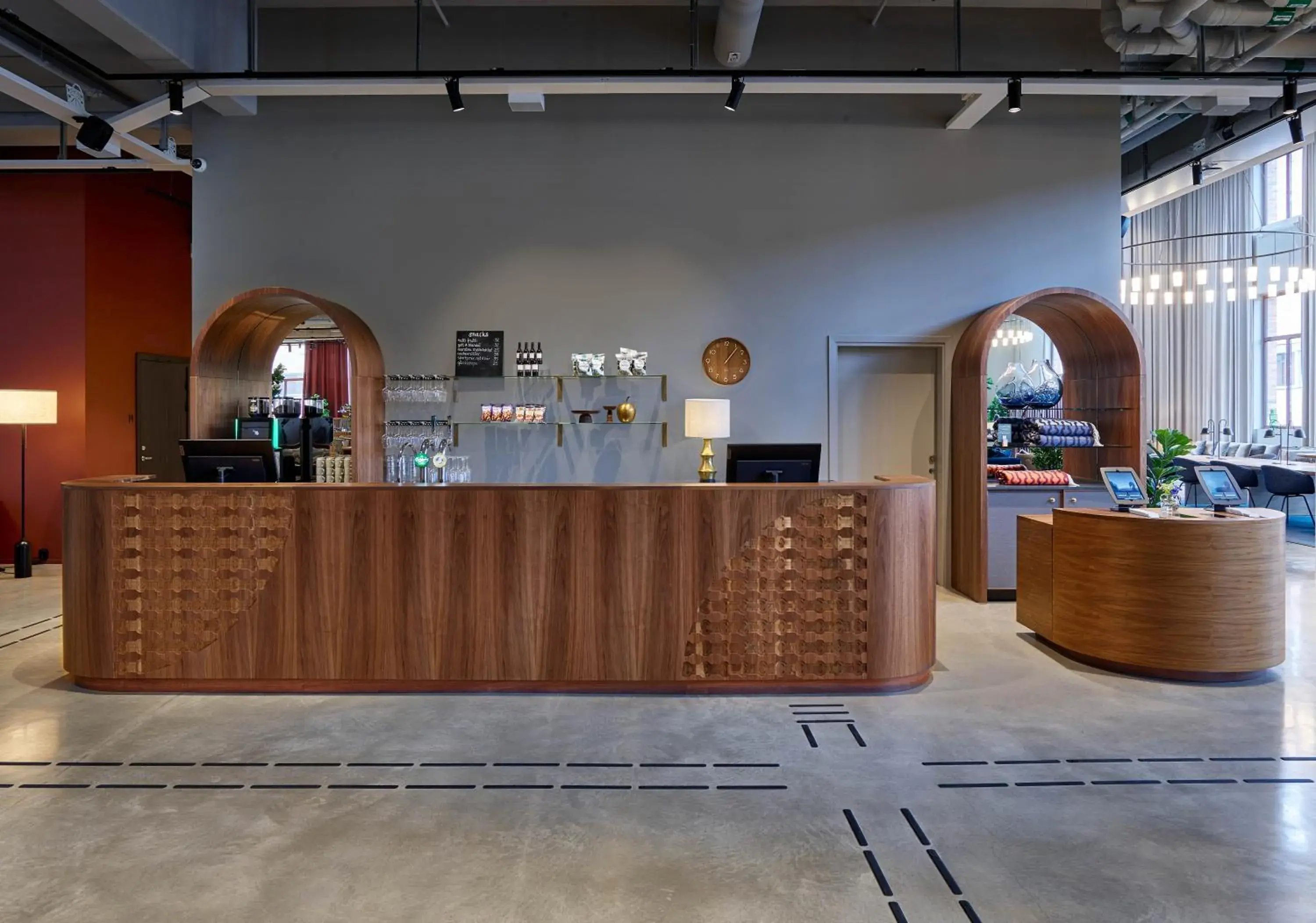 Lobby or reception in Clarion Collection Hotel Tapetfabriken Lobby or reception in Clarion Collection Hotel Tapetfabriken