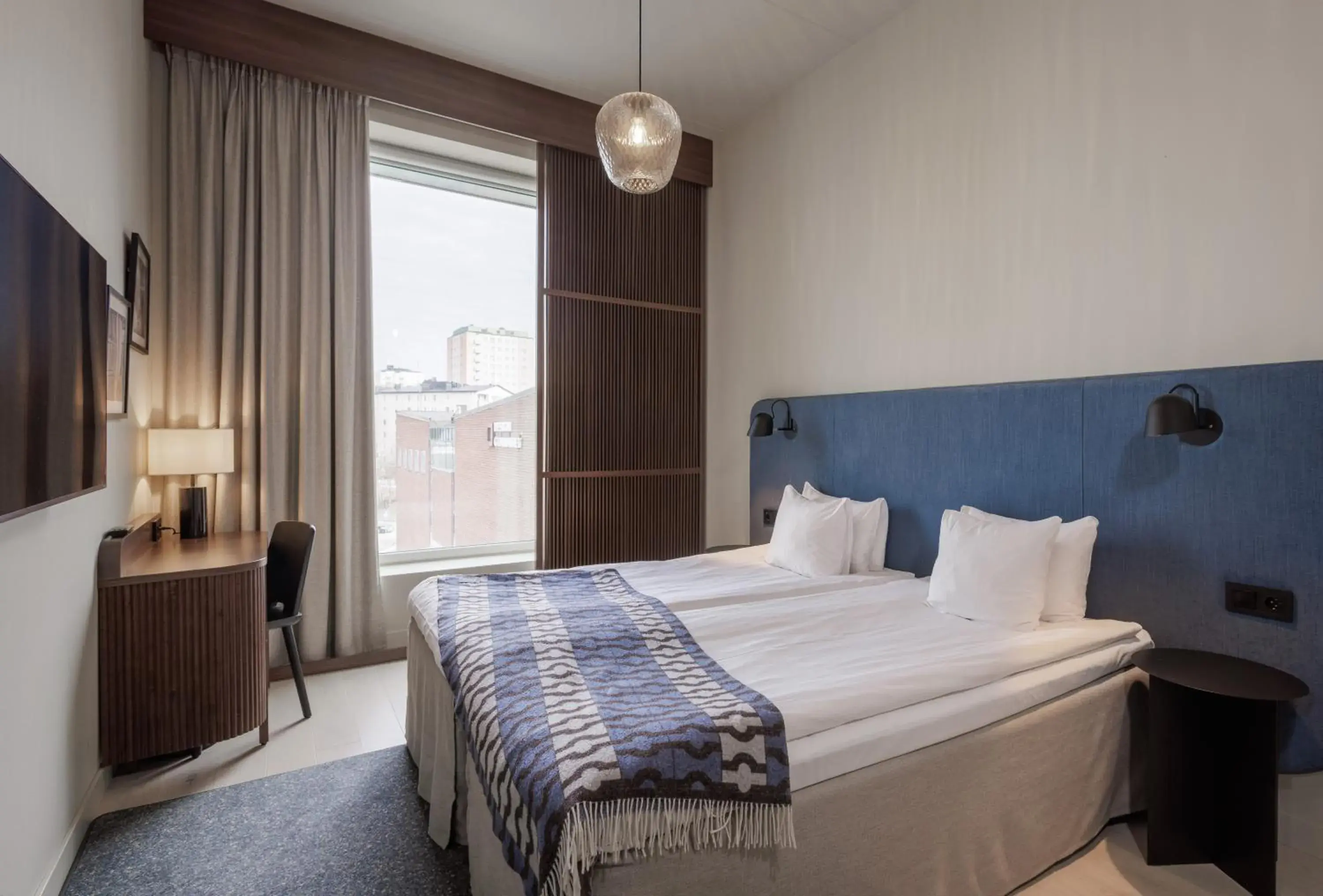 Bed in Clarion Collection Hotel Tapetfabriken Bed in Clarion Collection Hotel Tapetfabriken