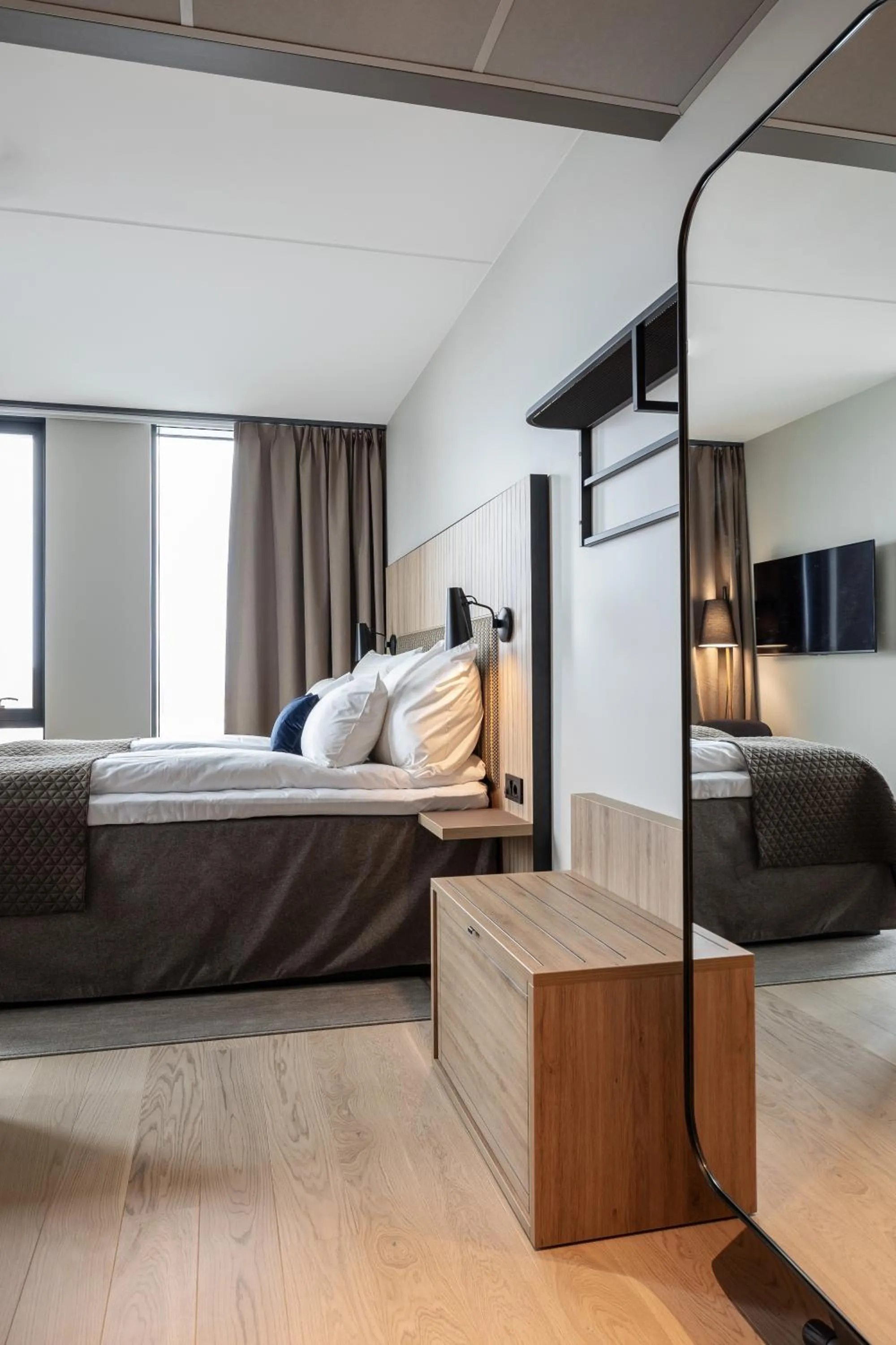 Bedroom, Bed in Quality Hotel Ramsalt