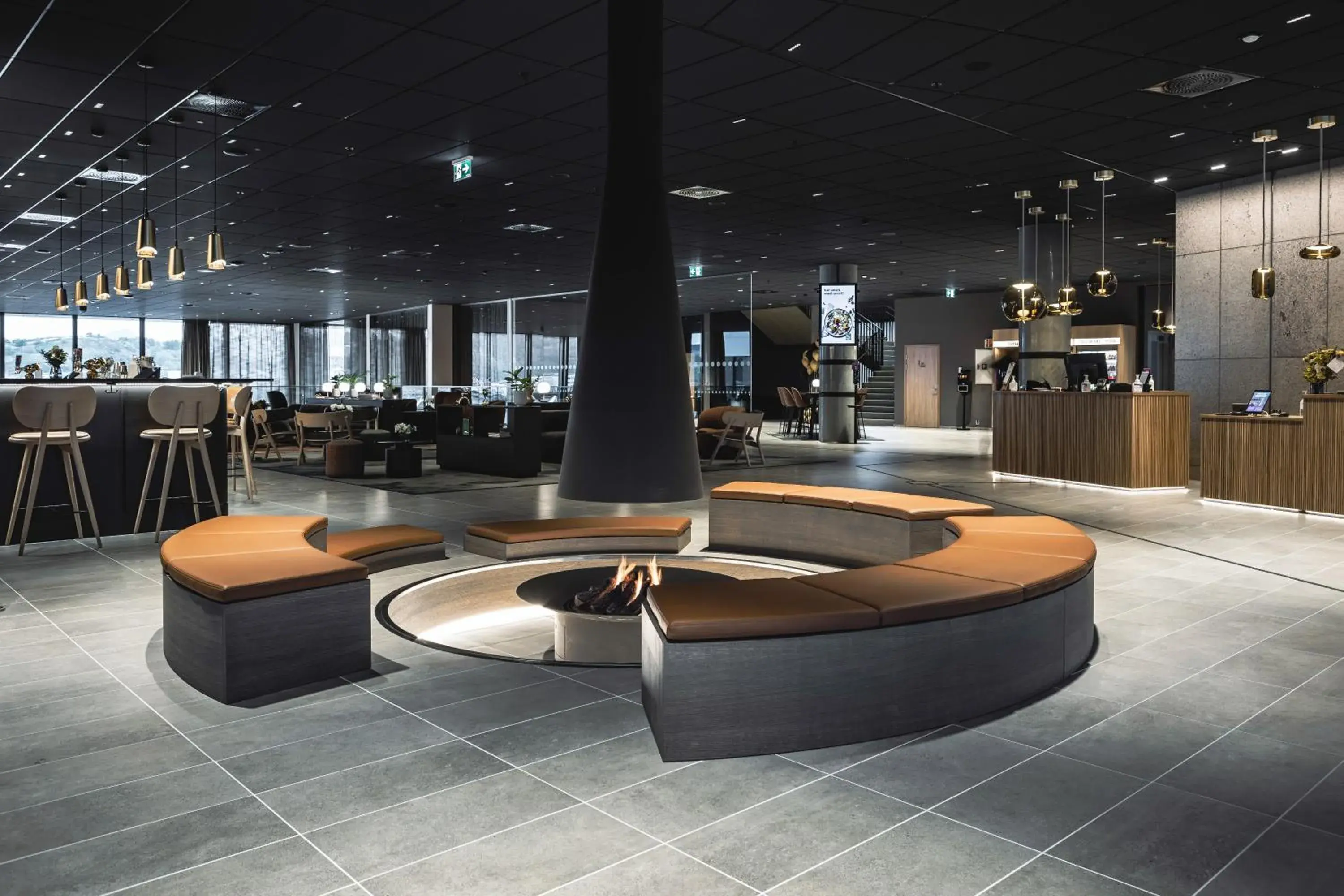 Lobby or reception in Quality Hotel Ramsalt Lobby or reception in Quality Hotel Ramsalt