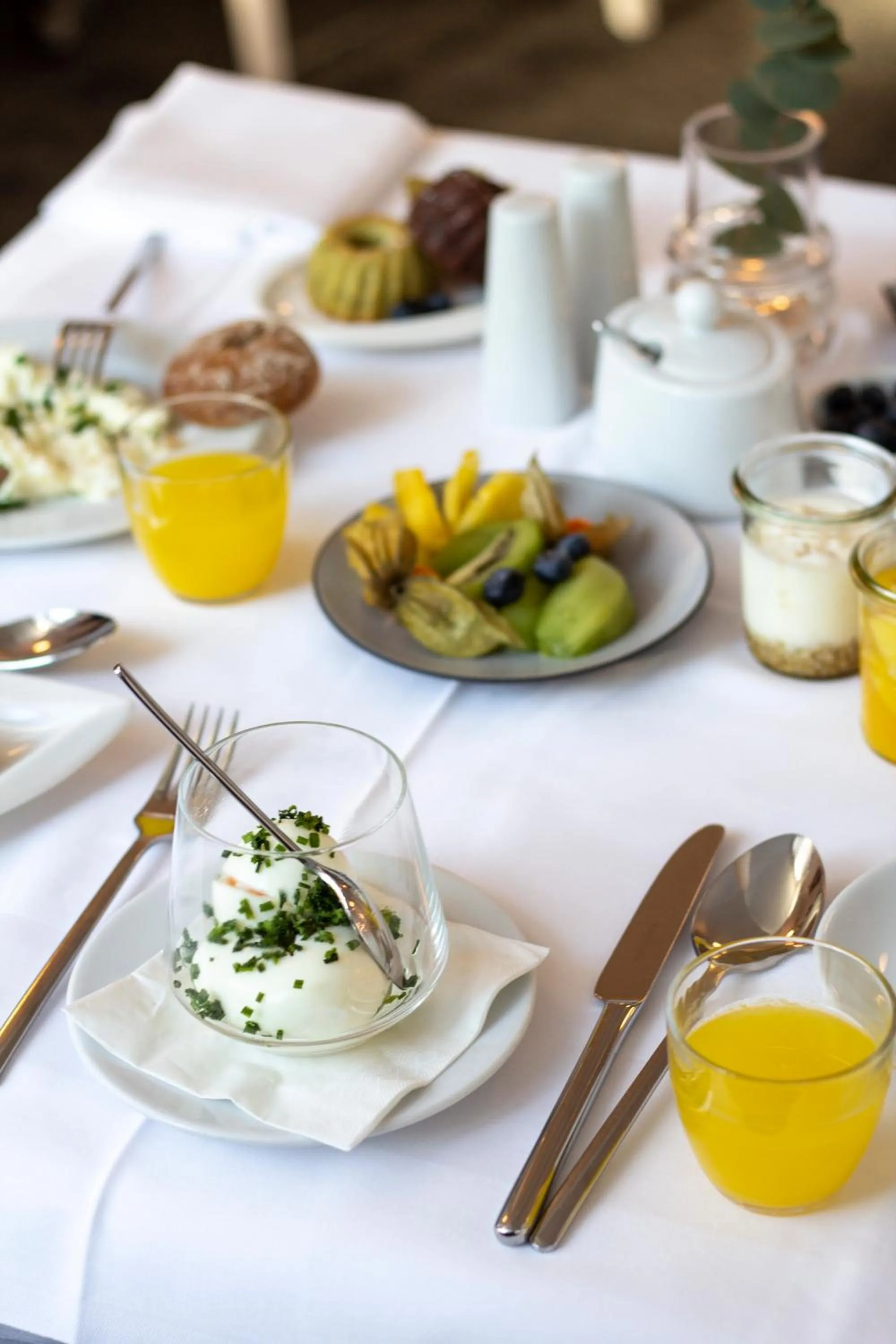 Breakfast in Augarten Art Hotel, a Member of Design Hotels